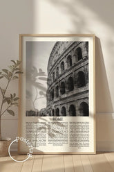 Roma Özel Tasarım Şehir Tablosu