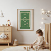 Spor Temalı Erkek Çocuk Odası Dekoru Tablosu