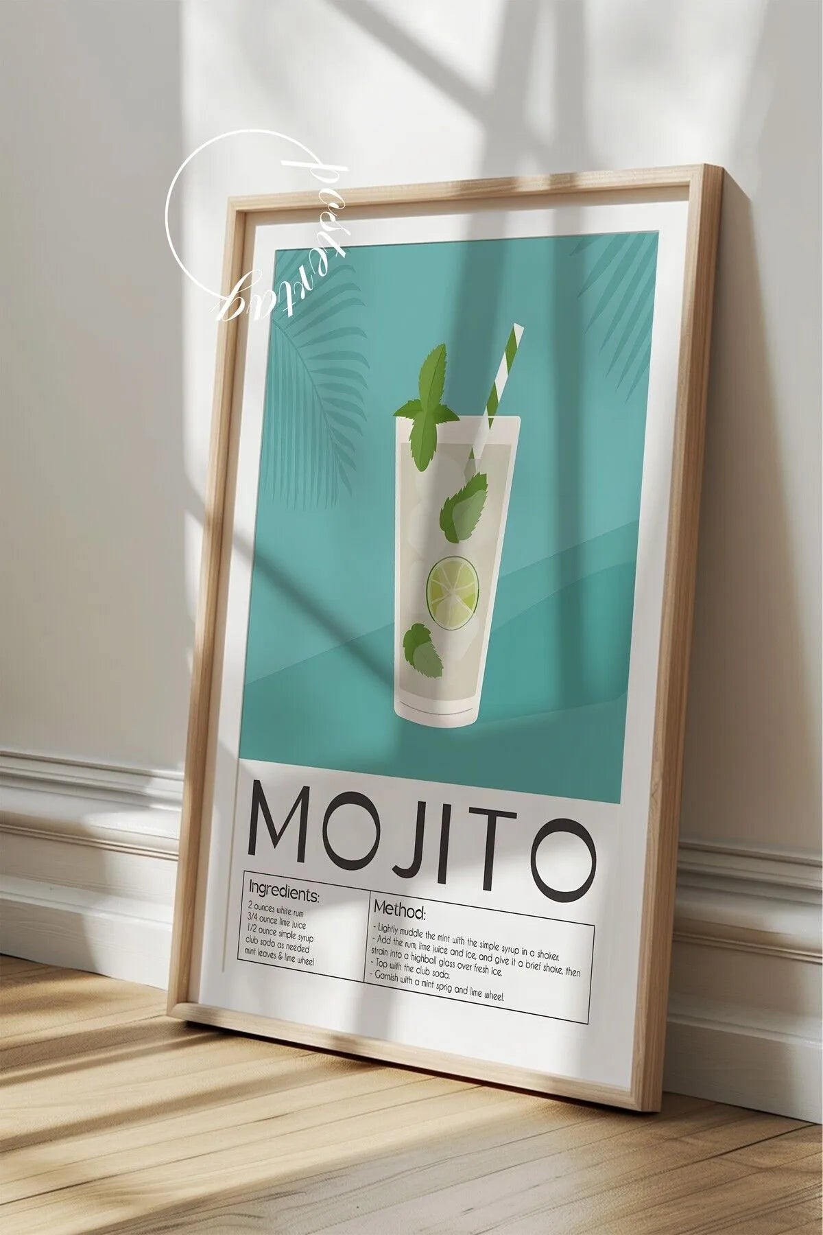 Mojito - Modern Kokteyl Tablo