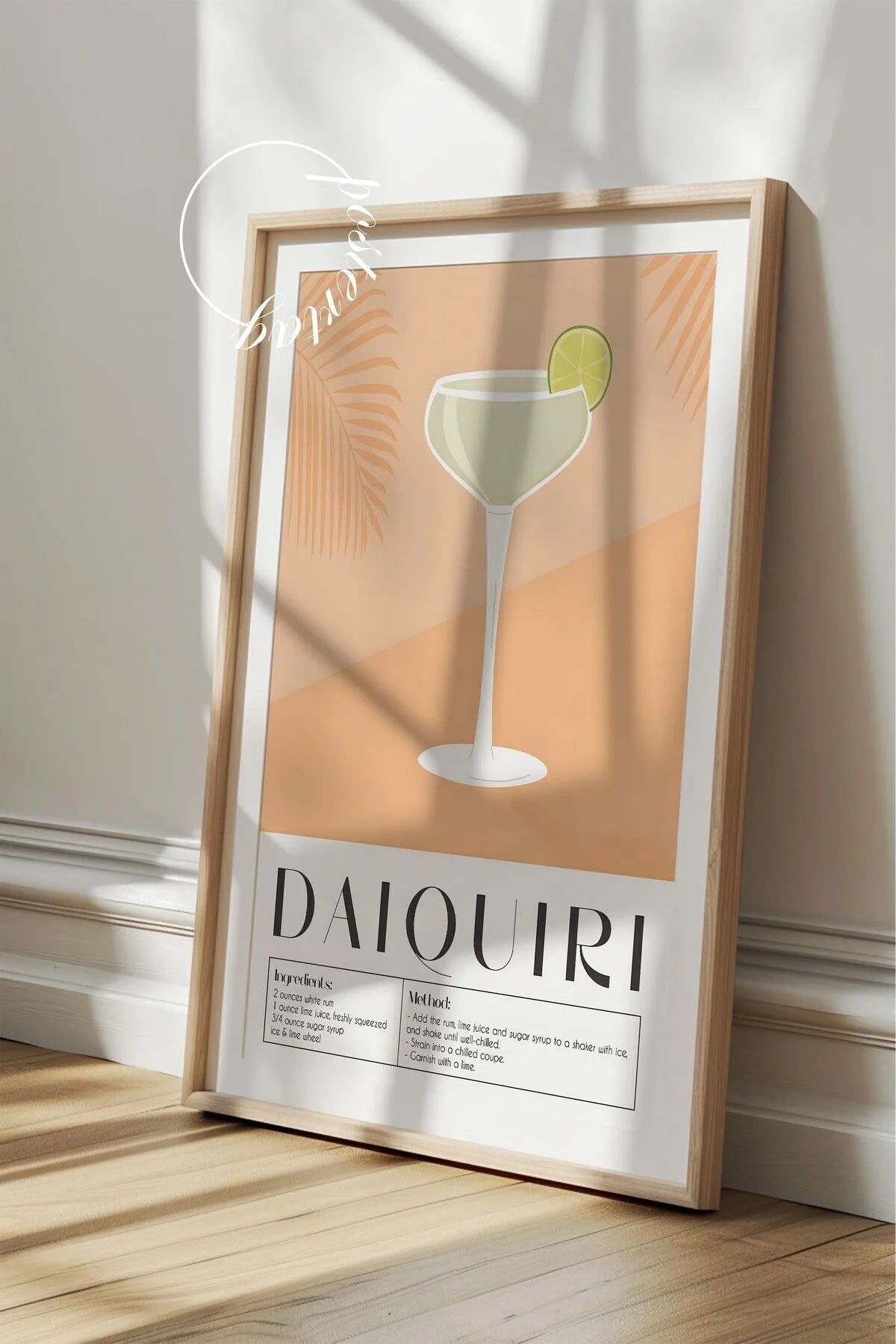 Daiquiri - Modern Kokteyl Tablo