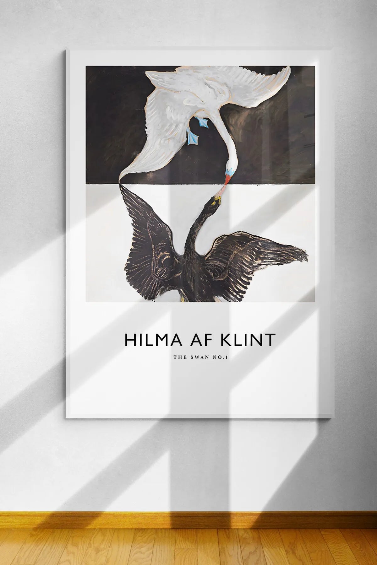 The Swan No.1 [Hilma Af Klint] - Modern Soyut Tablo