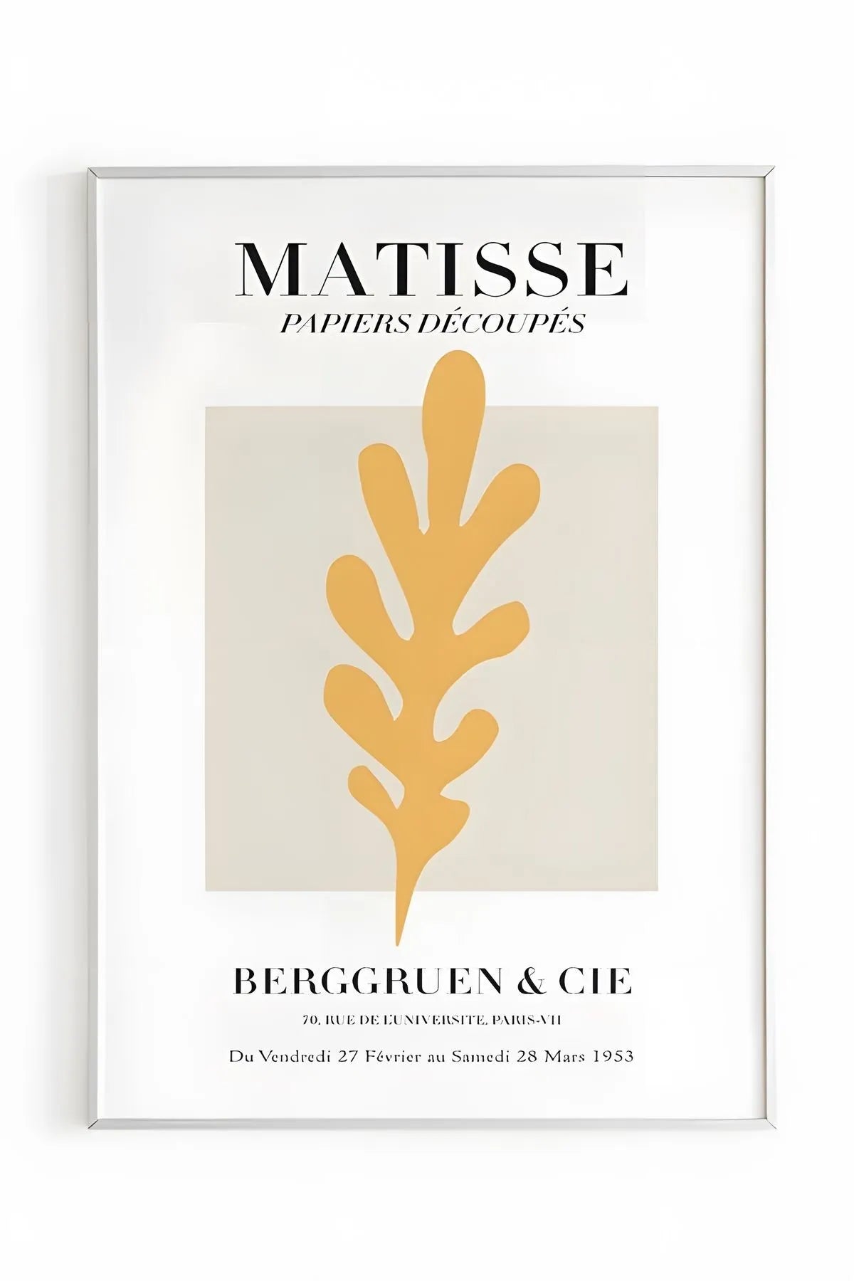 PAPIERS DECOUPES [Henri Matisse] - Modern Estetik Tablo