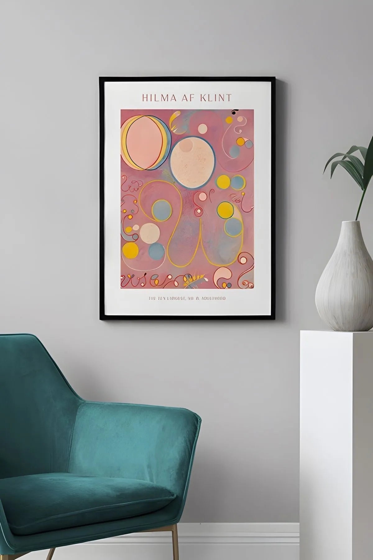 The Ten Largest No.8 [Hilma Af Klint] - Modern Soyut Tablo