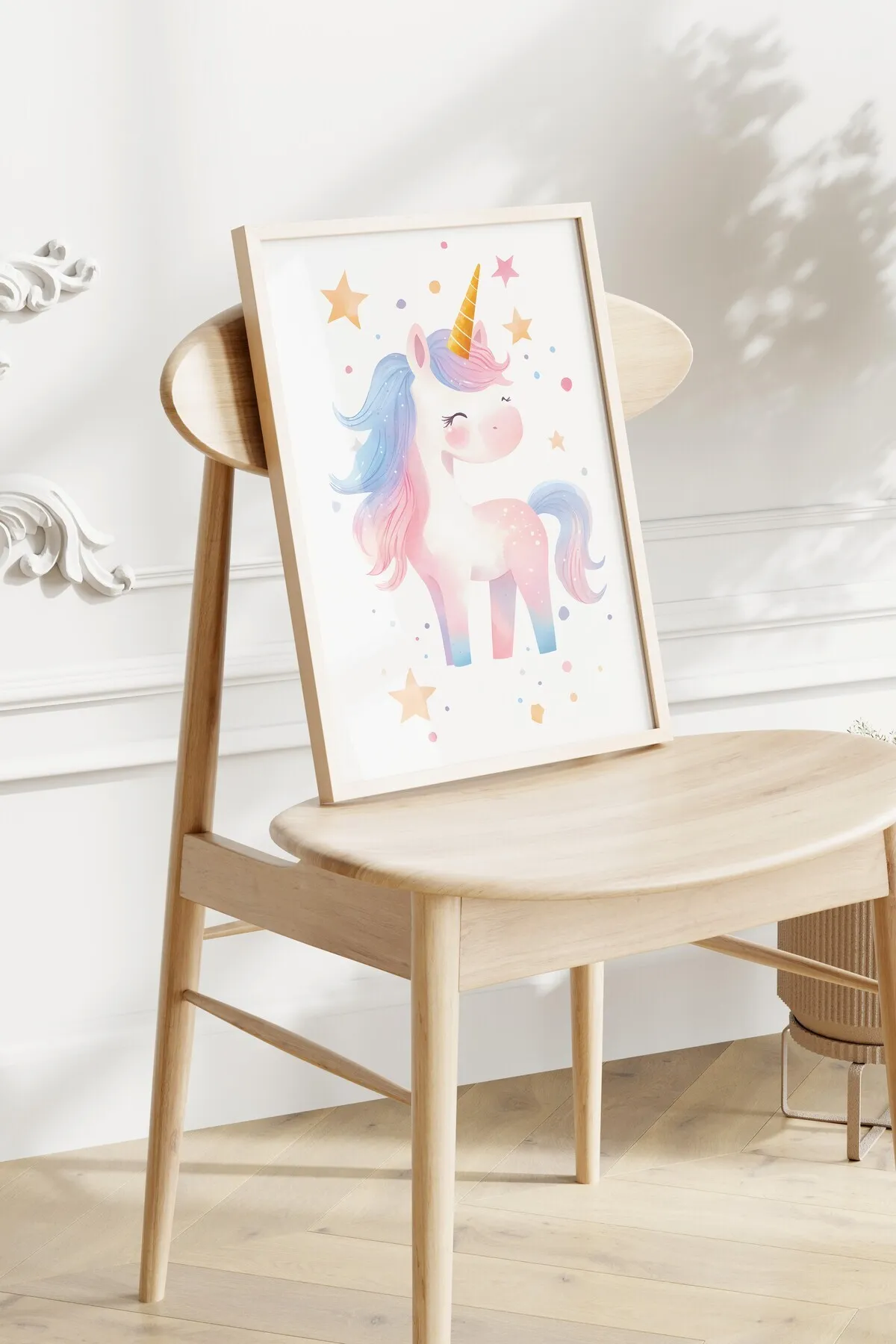 Sevimli Unicorn 3'lü Poster Seti