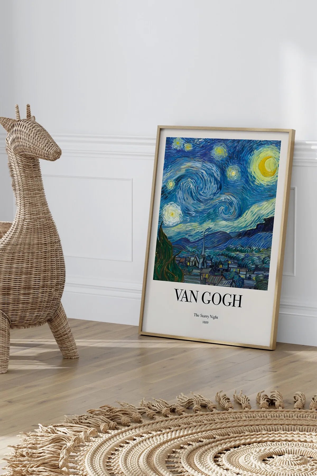 The Starry Night [Van Gogh] - Modern Estetik Tablo