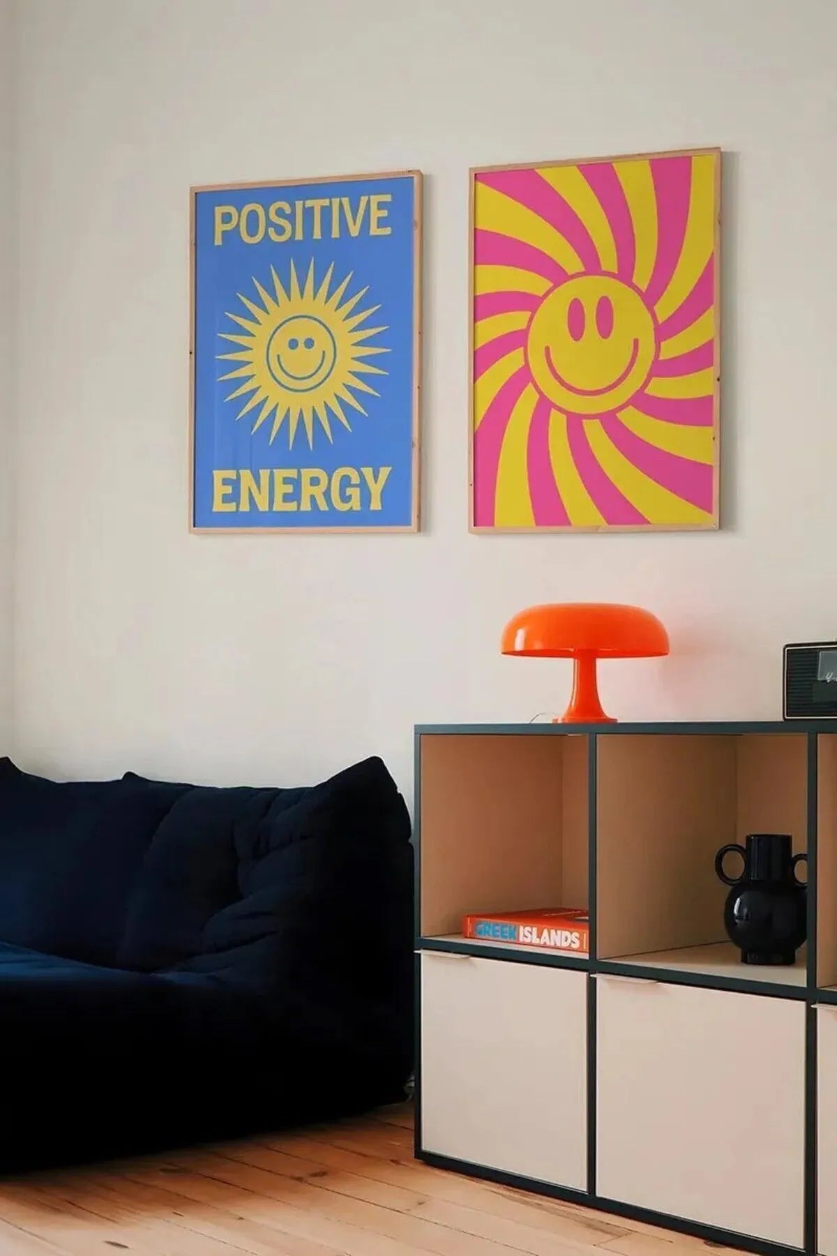 Mutlu Yüz & Pozitif Enerji 2'li Poster Seti