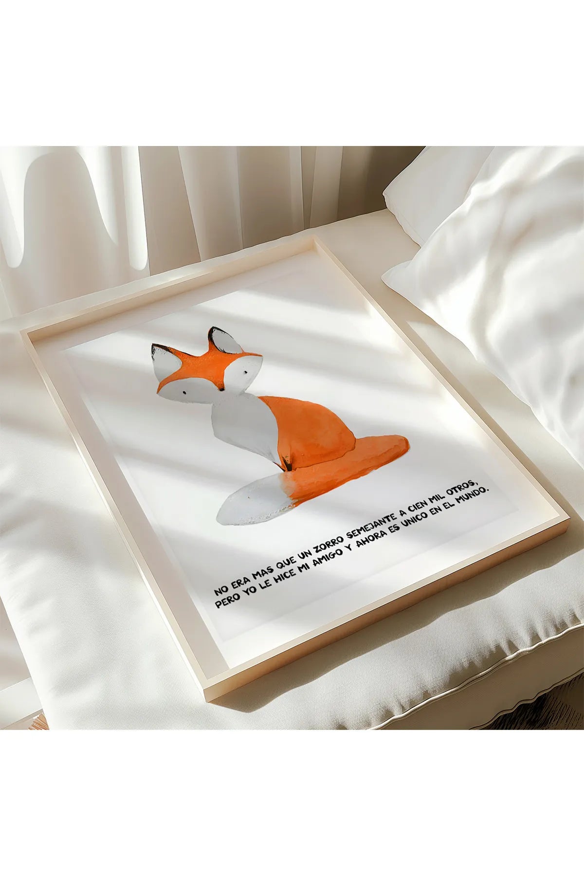 Küçük Prensin Sevimli Tilkisi 2'li Şık Poster Seti