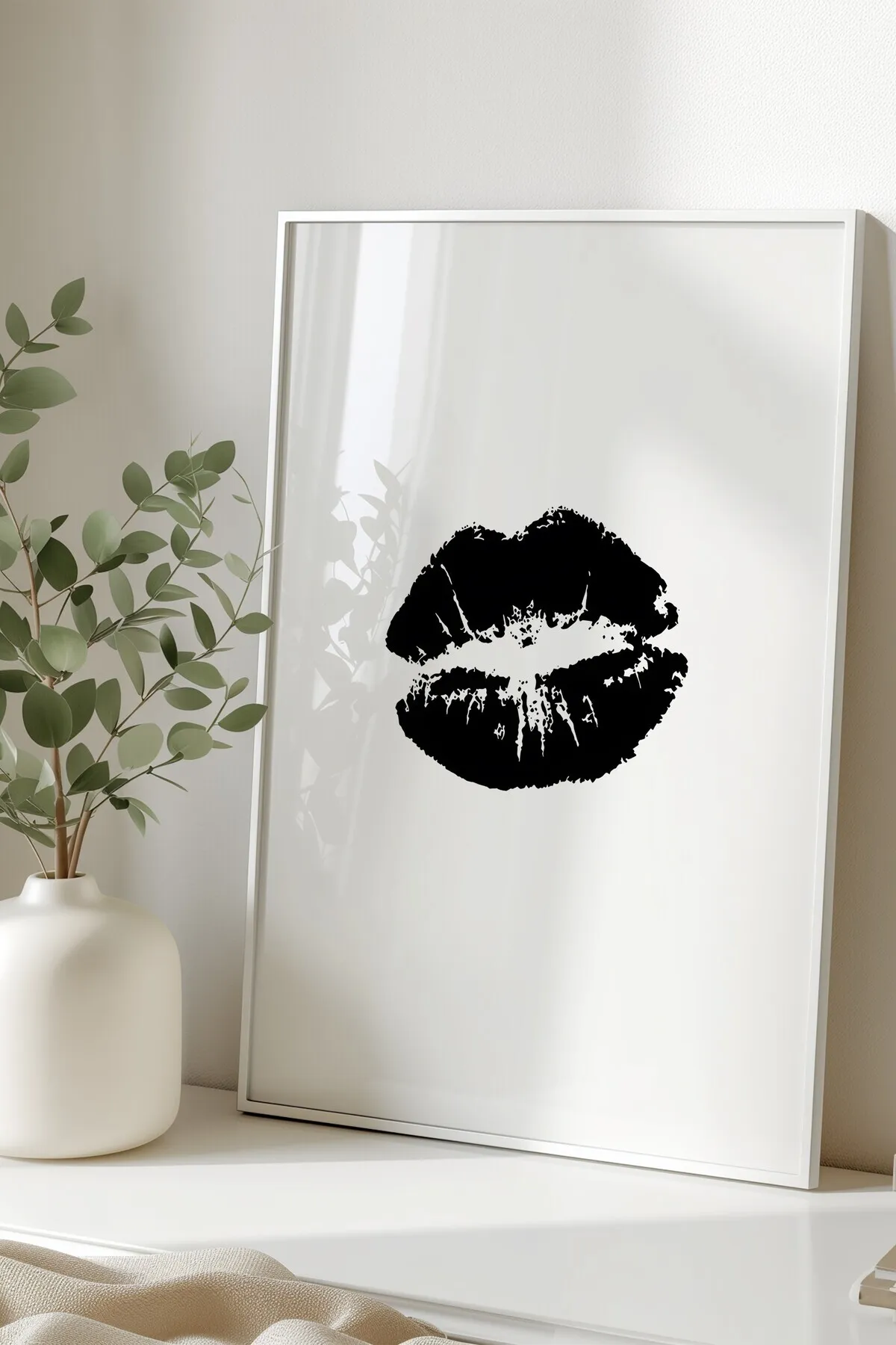 Öpücük Lüx Moda Posteri
