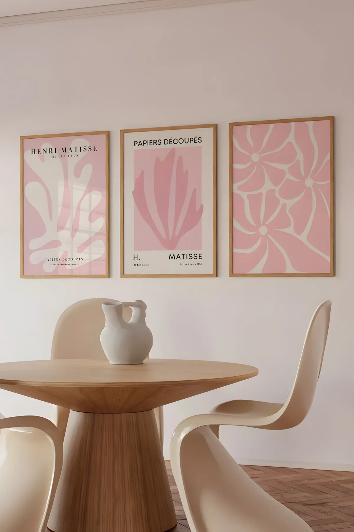 Matisse Allık Pembesi 3'lü Poster Seti