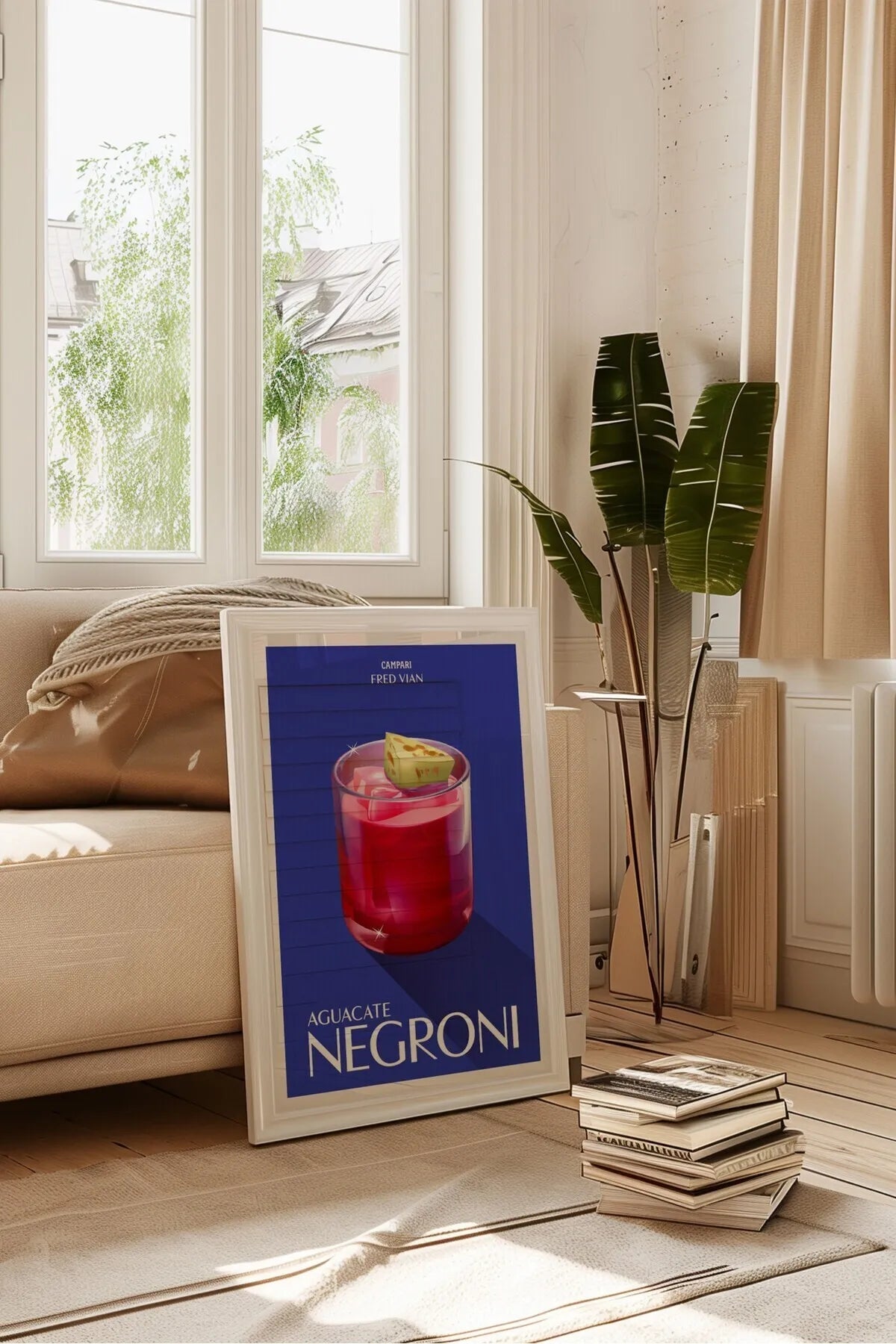 Negroni - Modern Kokteyl Tablo