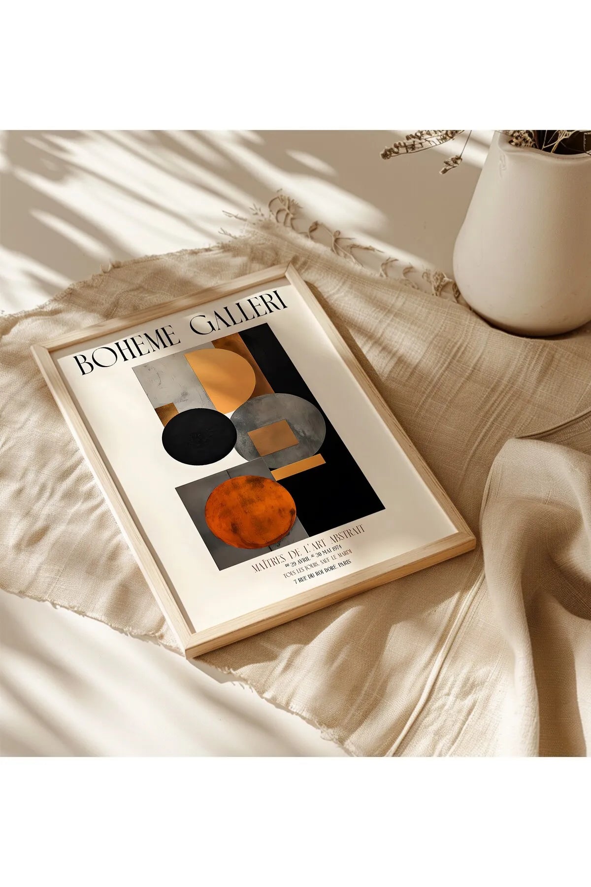 [Bohheme Galleri] Maksimalist & Bohem Tarzda Estetik Tablo