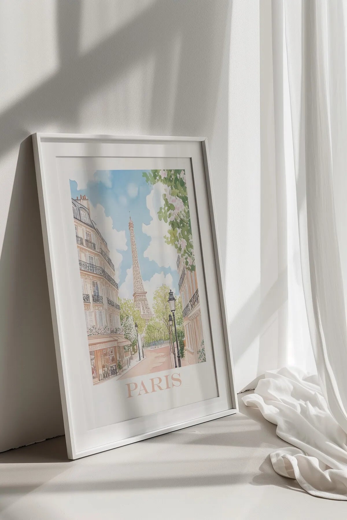 Paris - Bohem Tarzda Estetik Şehir Tablosu