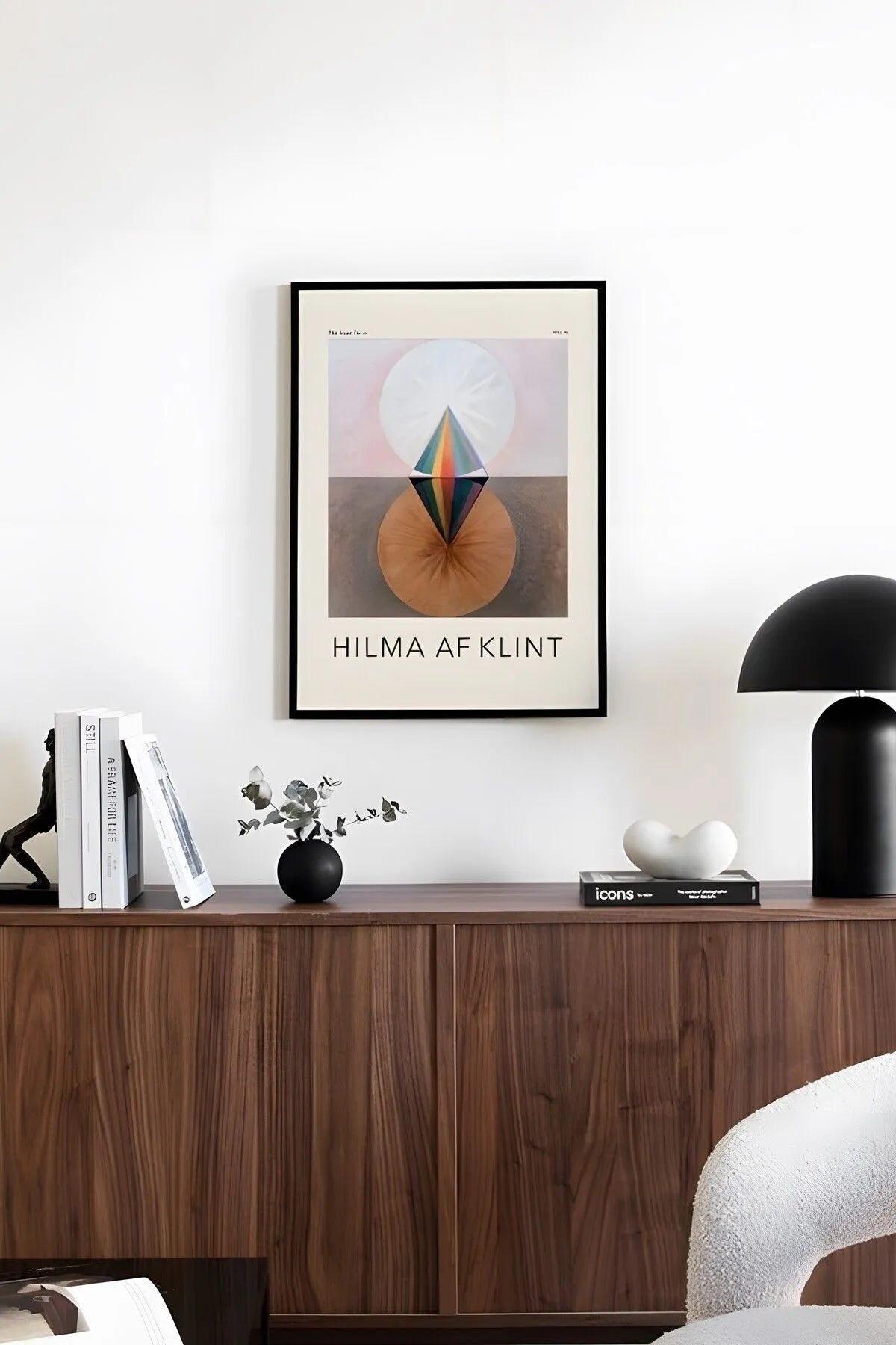 The Swan No.12 [Hilma Af Klint] - Modern Soyut Tablo