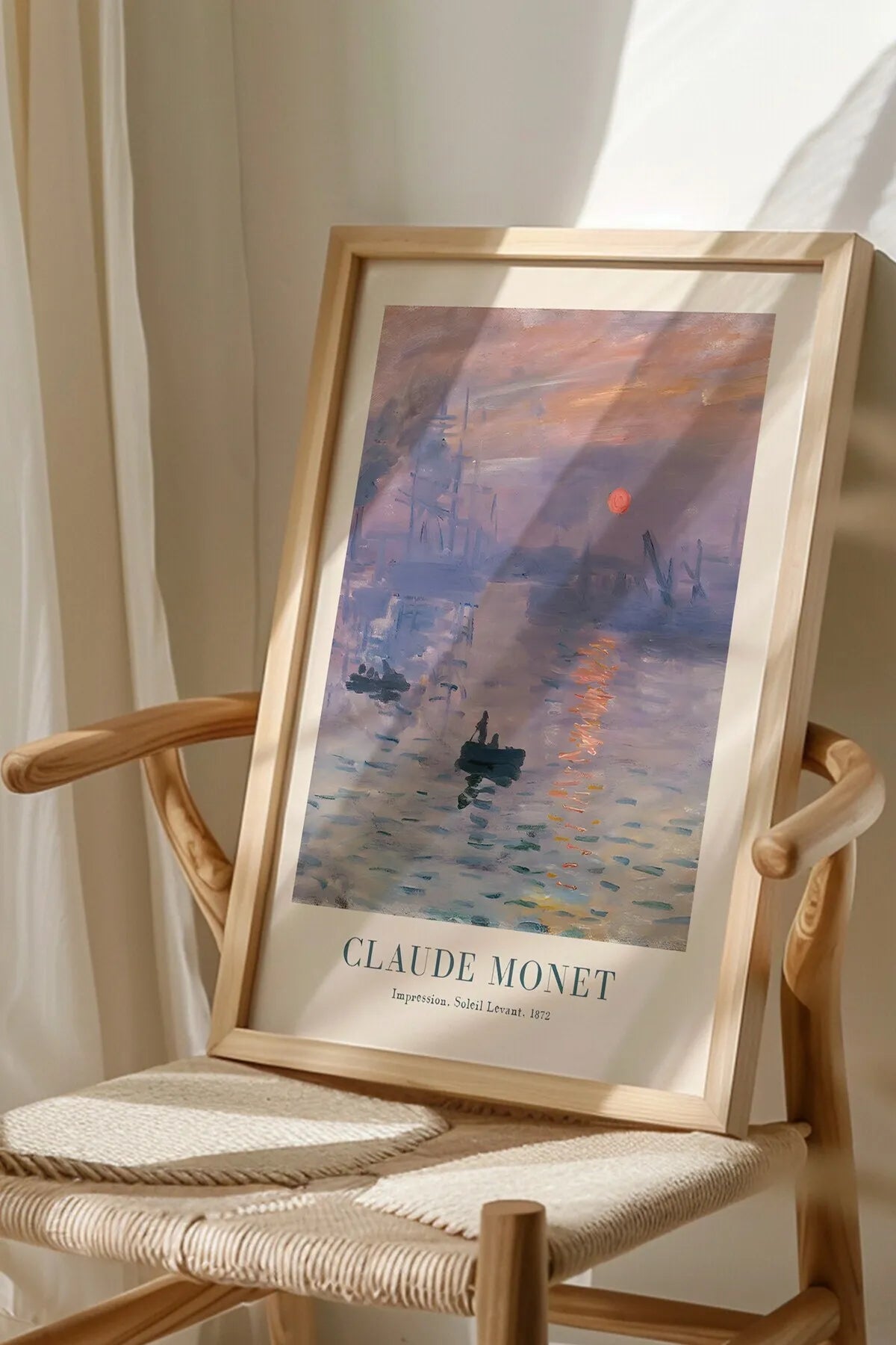 Impression & Meules De Foin[Claude Monet] - 2'li Şık Yağlı Boya Tablo Seti