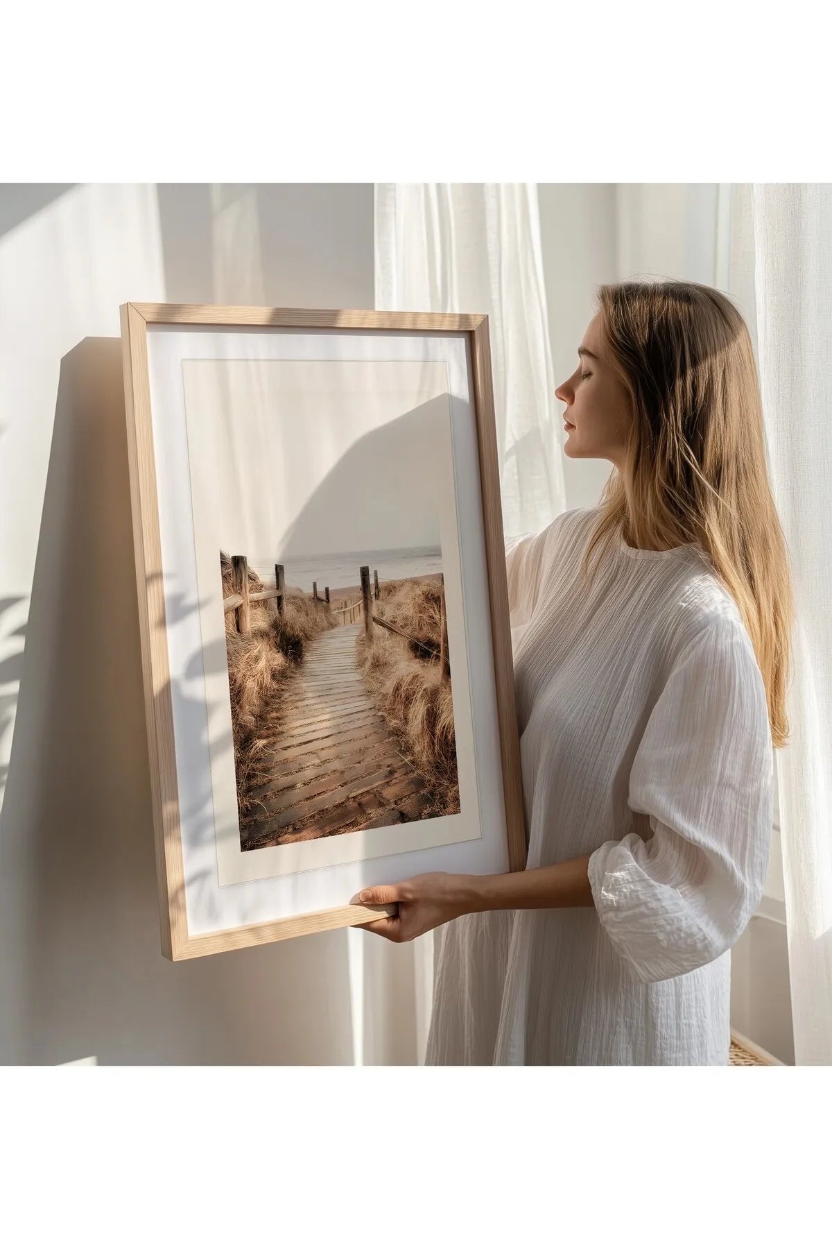 Sahil Manzarası & Huzur 3'lü Poster Seti