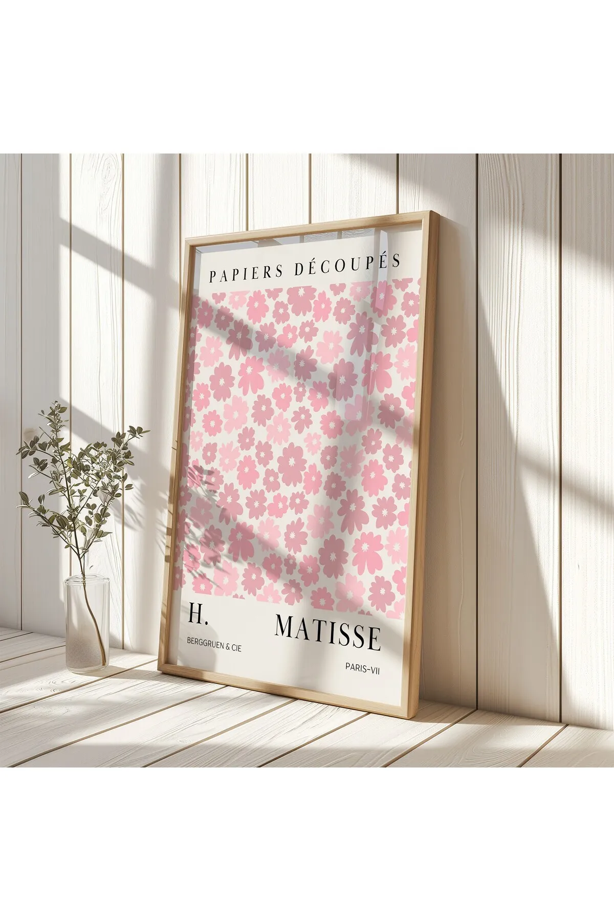 Matisse Allık Pembesi 3'lü Poster Seti