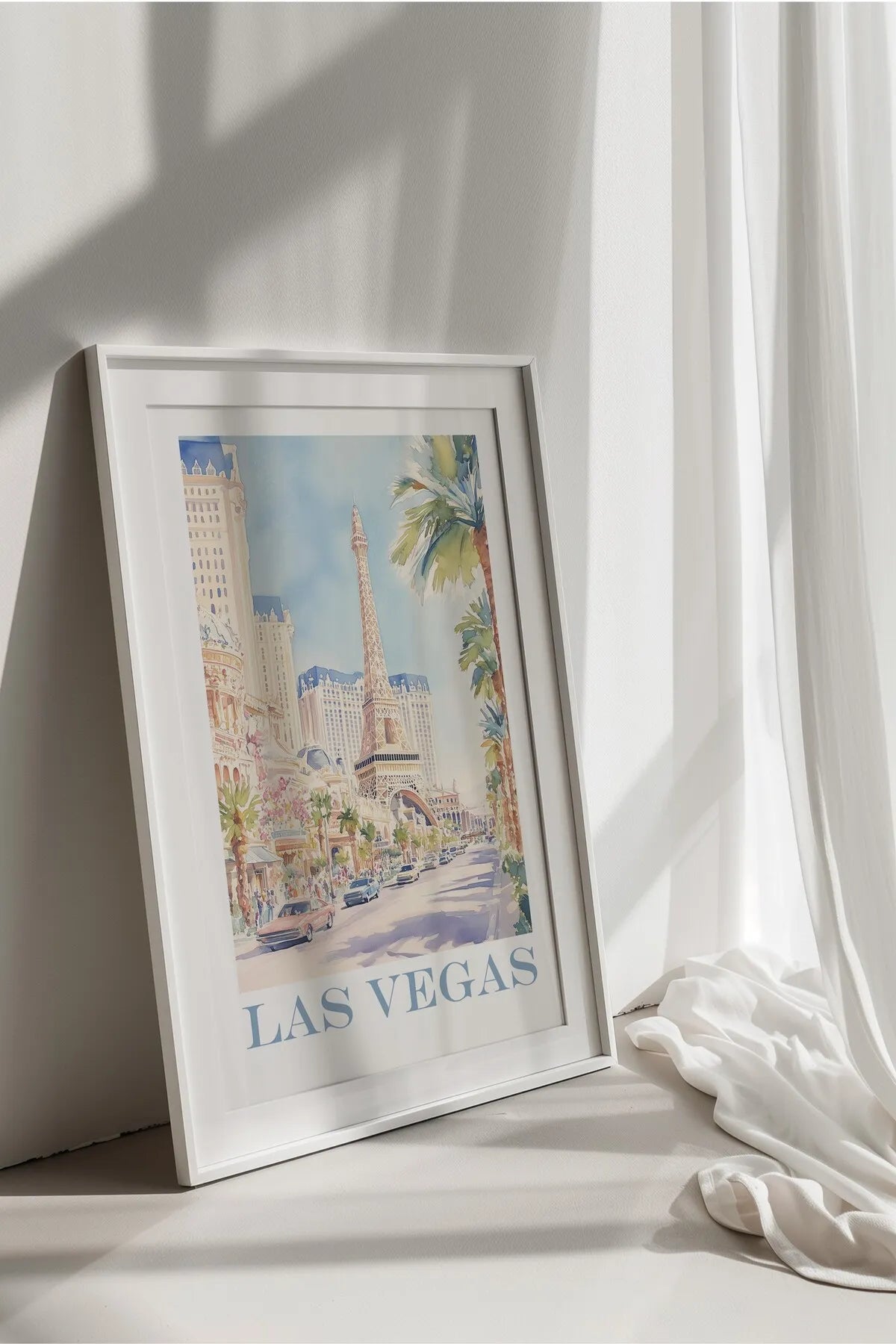 Las Vegas - Bohem Tarzda Estetik Şehir Tablosu