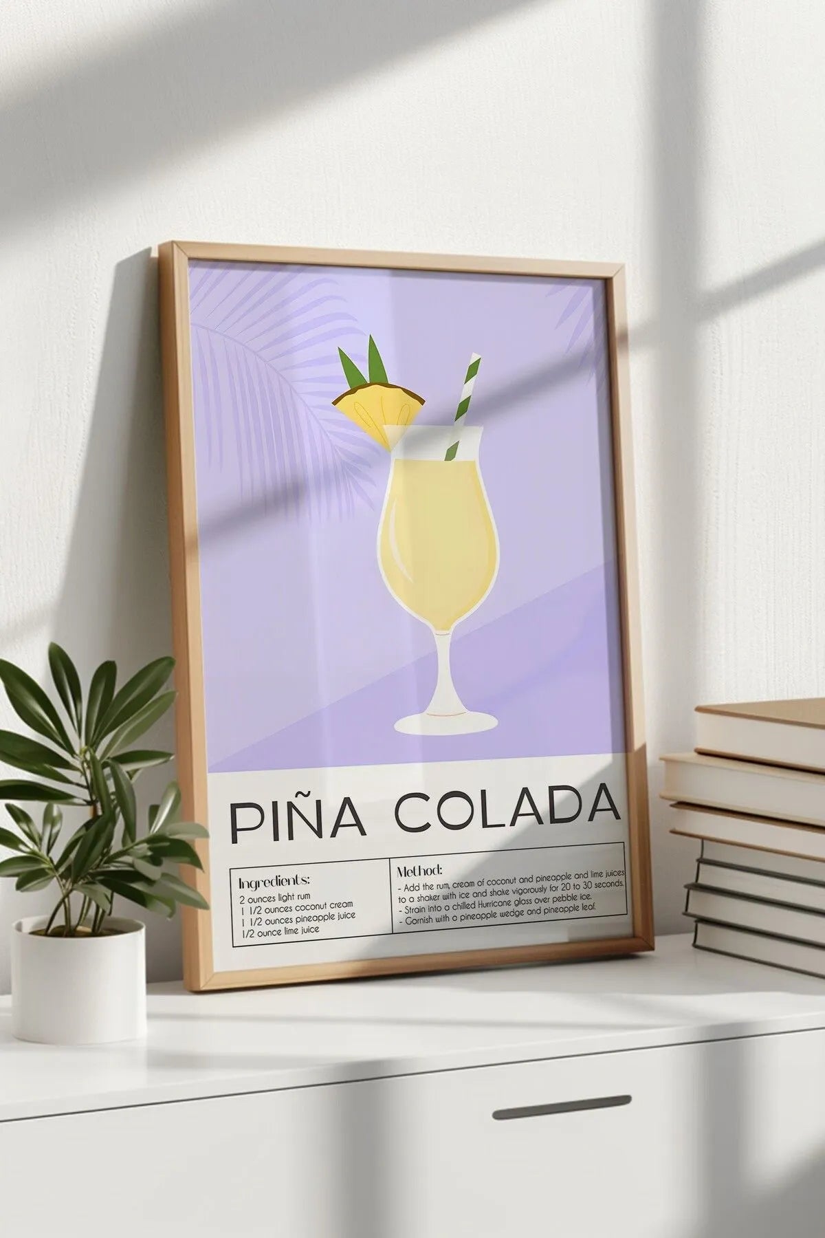 Pina Colada - Modern Kokteyl Tablo