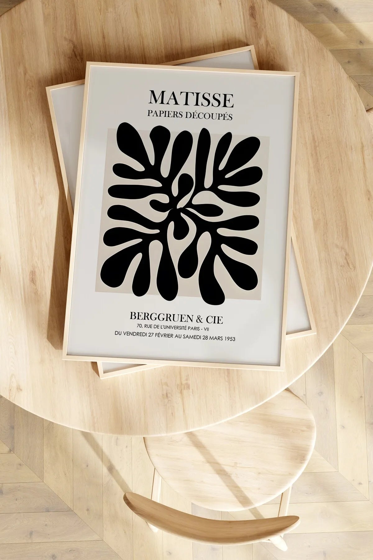 PAPIERS DECOUPES [Henri Matisse] -  Modern Estetik 3'lü Poster Seti
