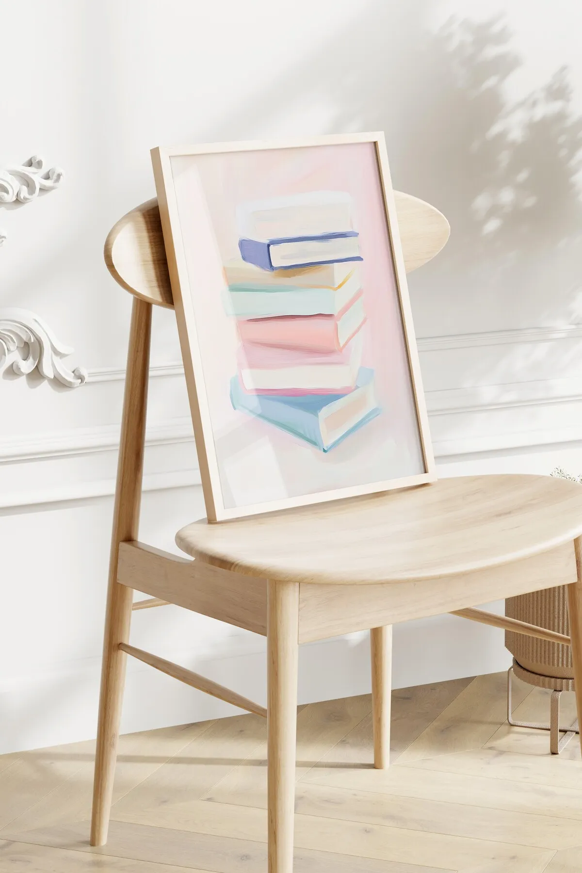 Kitap Kurdu Kız Çocuk 3'lü Poster Seti