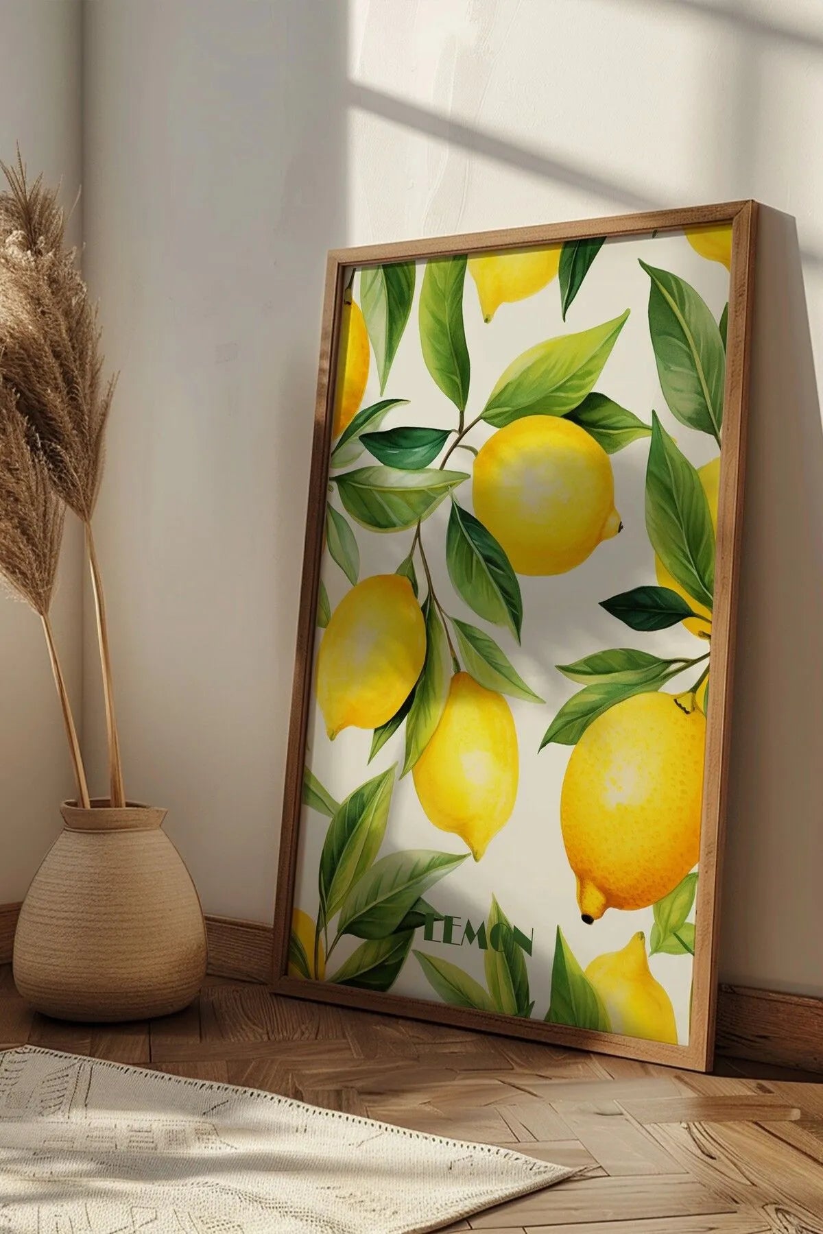 Lemon & Mandarin - Modern Meyve Posteri