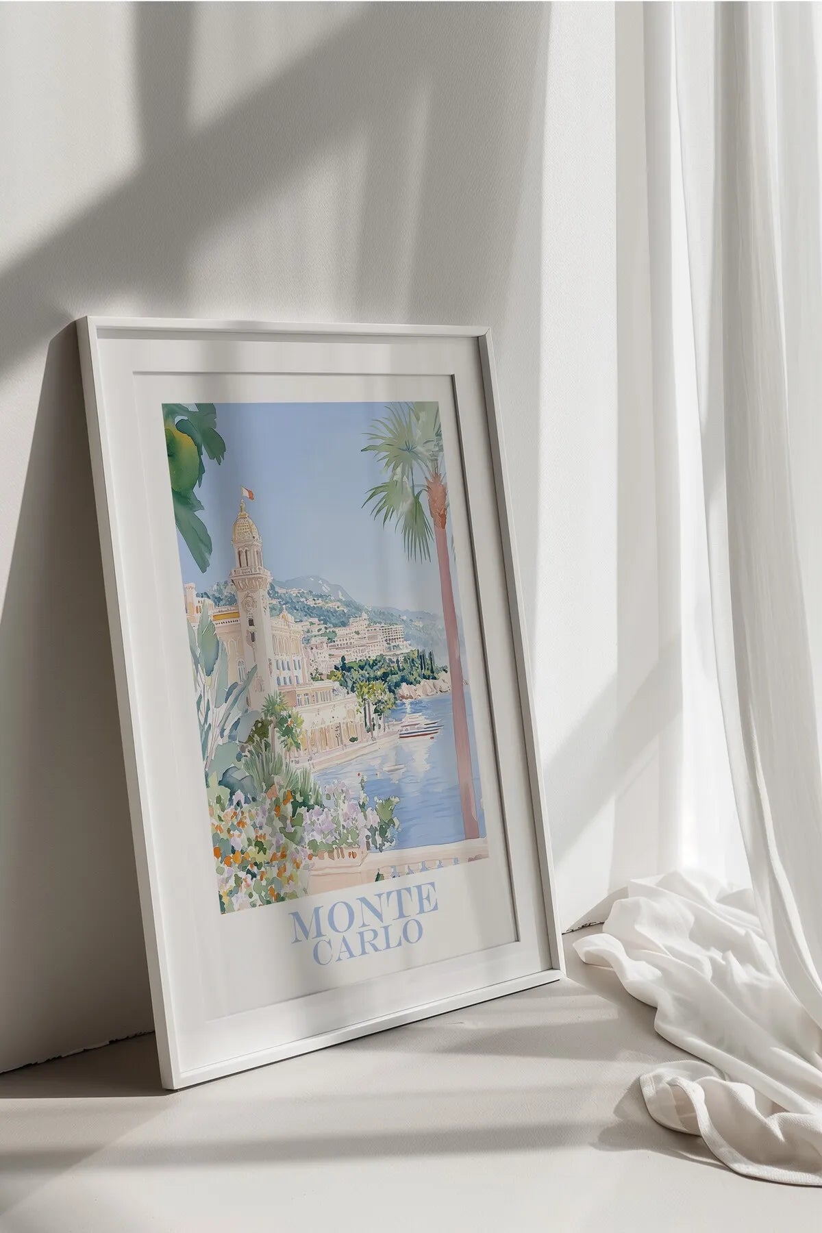 Monte Carlo - Bohem Tarzda Estetik Şehir Tablosu