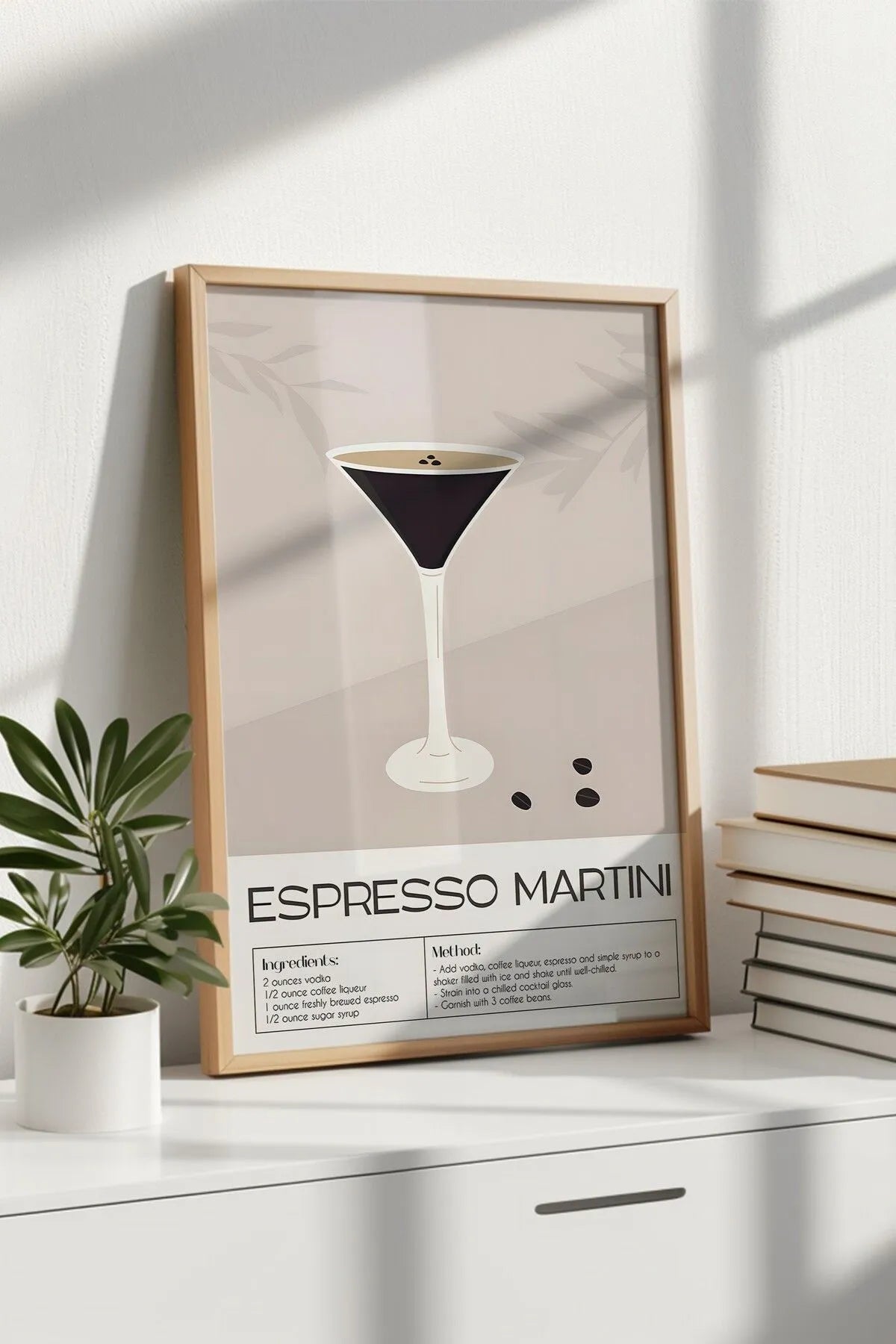 Espresso Martini - Modern Kokteyl Tablo