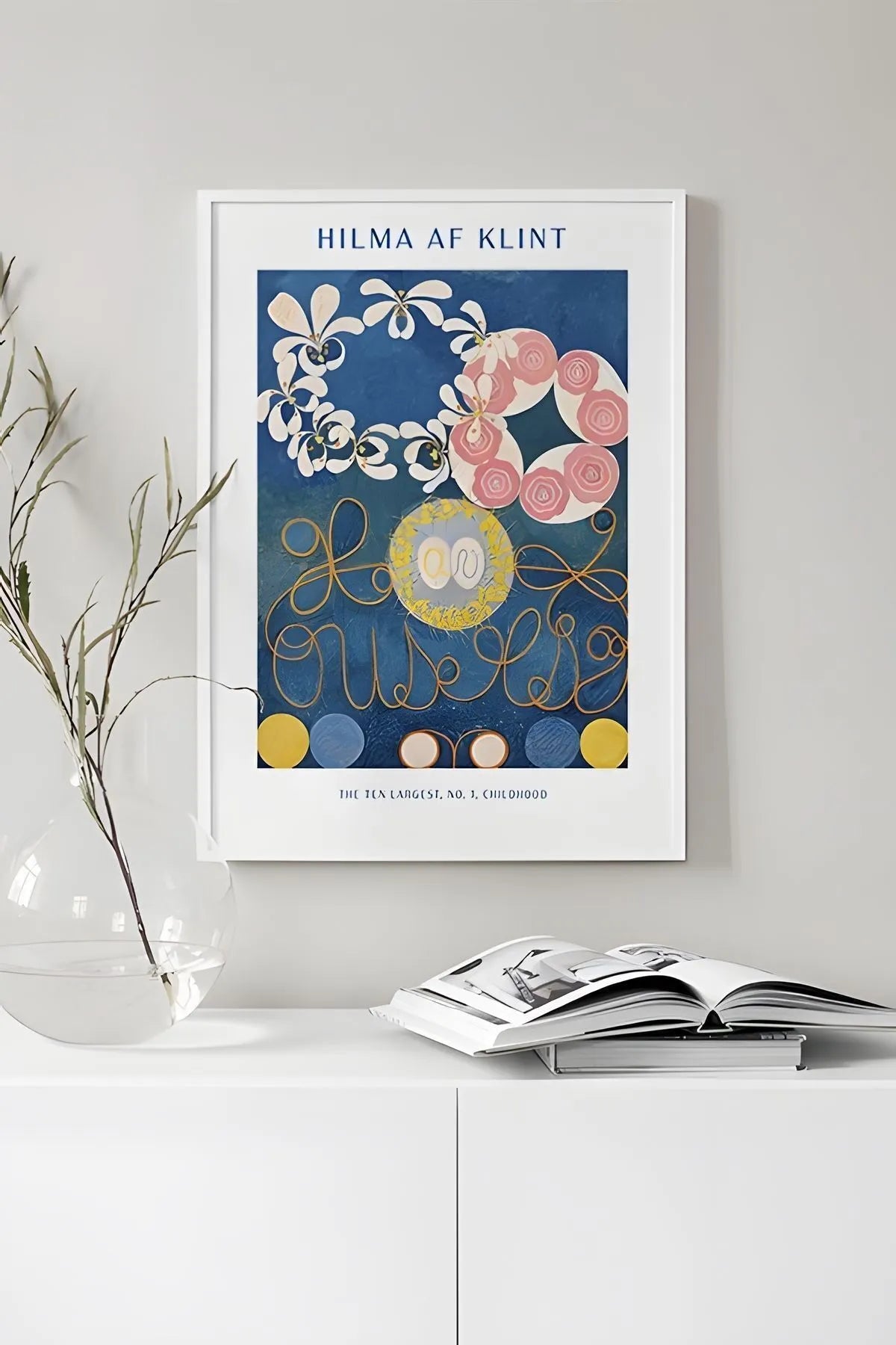 The Ten Largest No.1 [Hilma Af Klint] - Modern Soyut Tablo