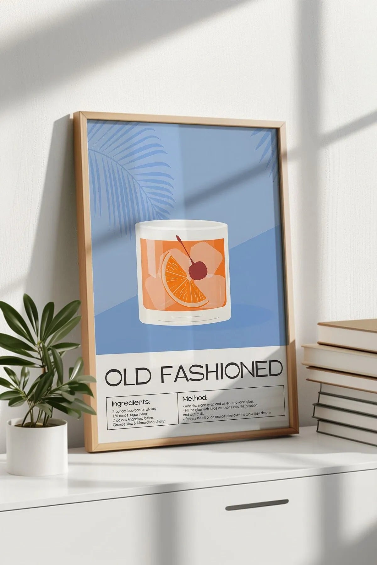 Old Fashioned - Modern Kokteyl Tablo