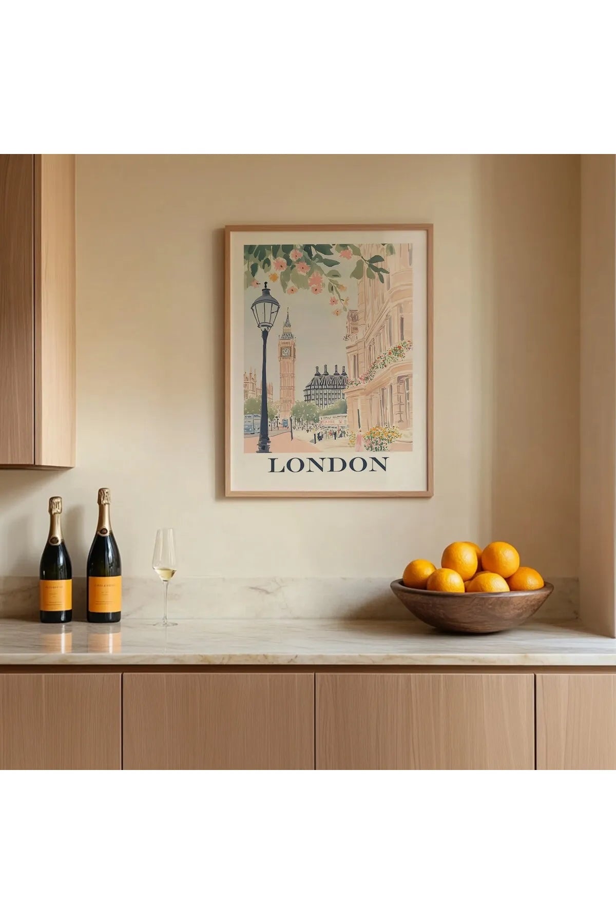 London - Bohem Tarzda Estetik Şehir Tablosu