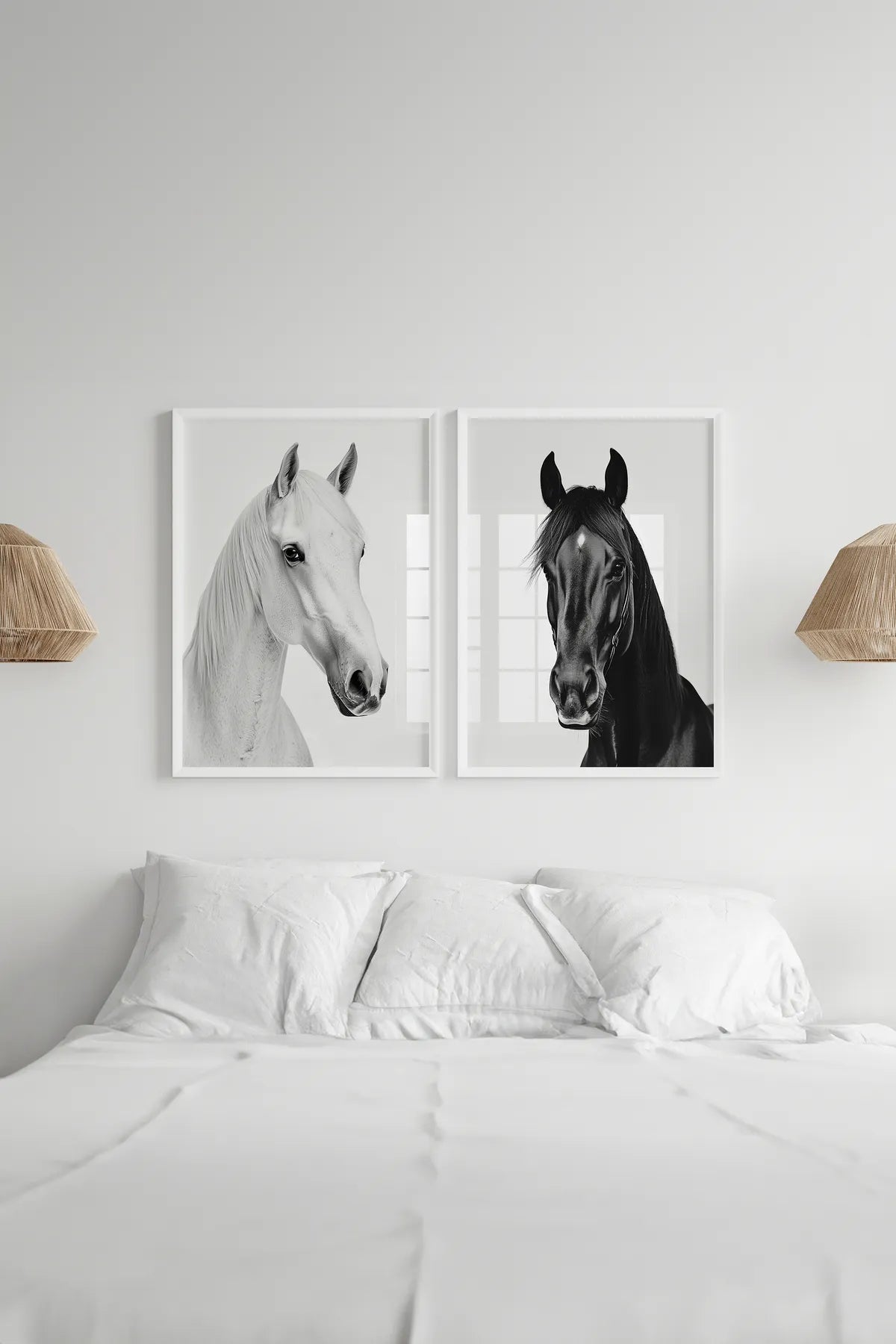 KISMET ATLARI Siyah - Beyaz 2'li Poster Seti