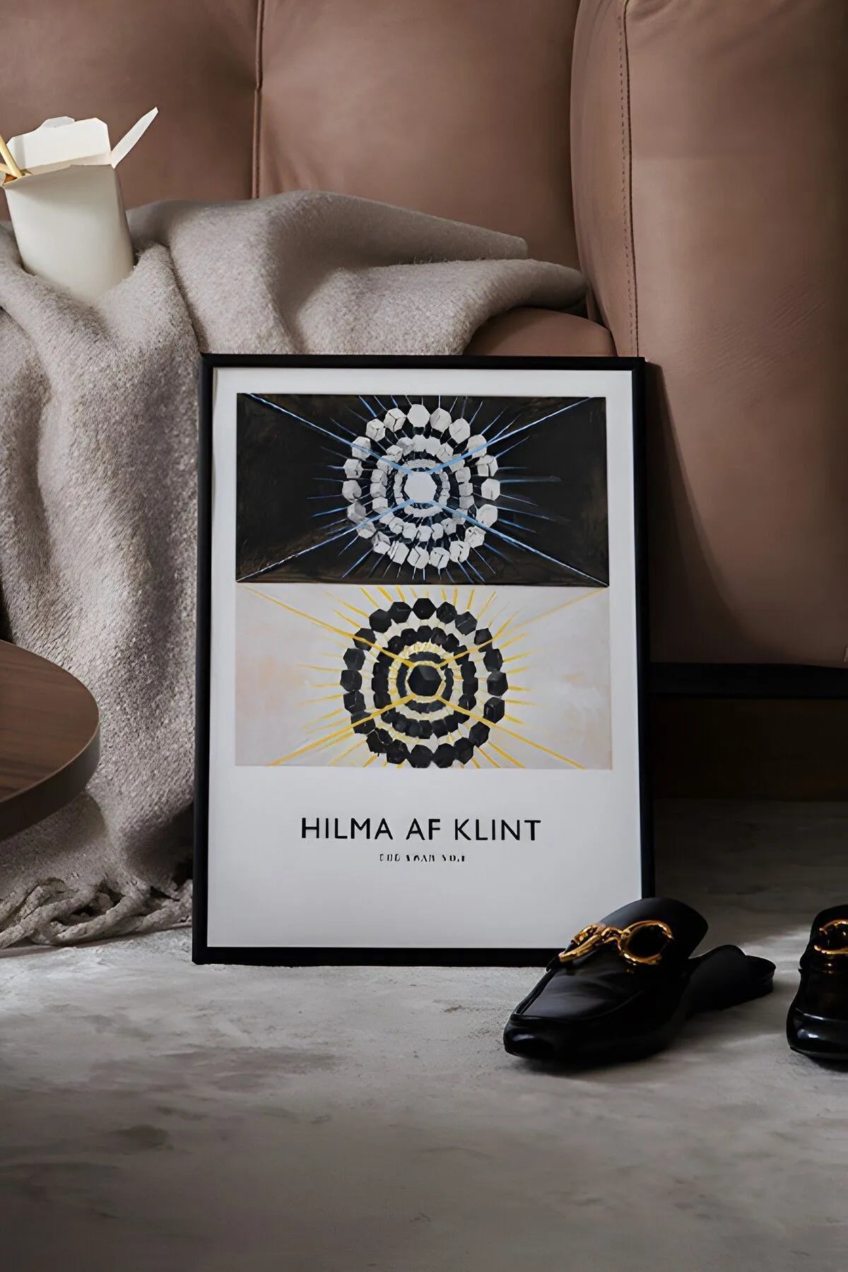 The Swan No.8 [Hilma Af Klint] - Modern Soyut Tablo