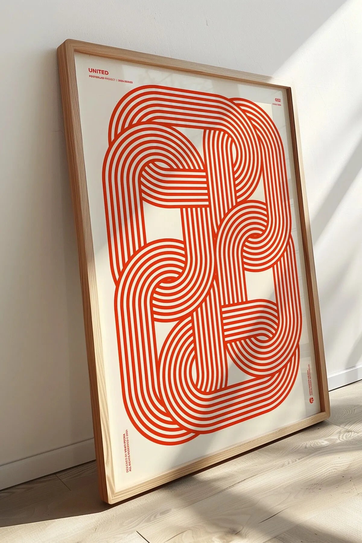Sonsuzluk Sarmalı - Minimalist Estetik İlllüstrasyon Posteri
