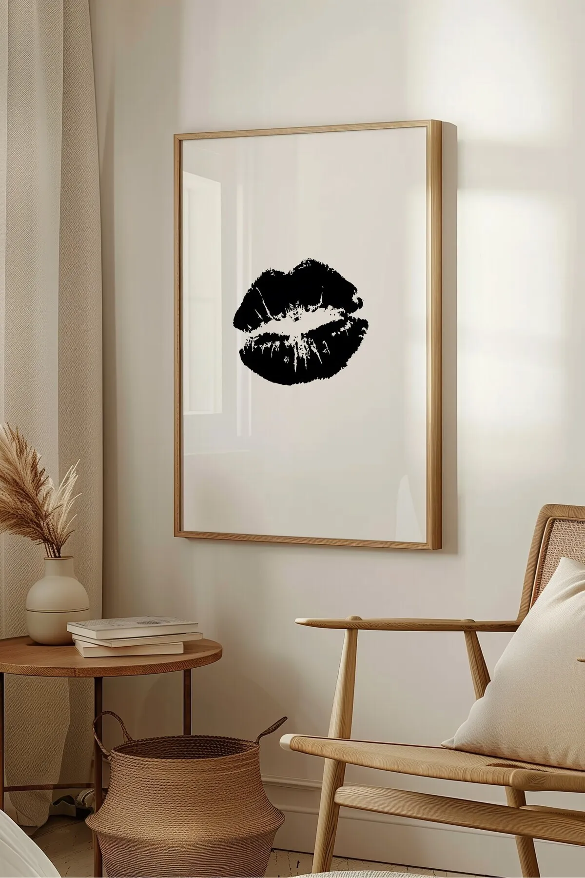Öpücük Lüx Moda Posteri