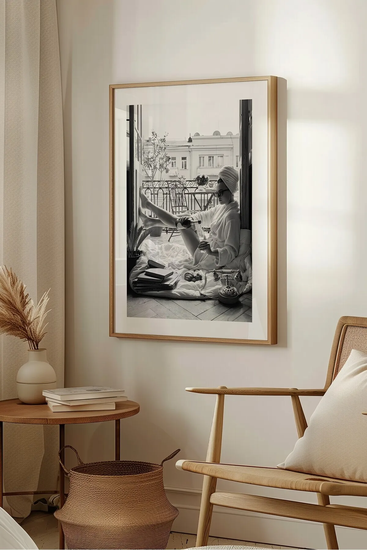 Paris Manzarası Lüx Moda Posteri