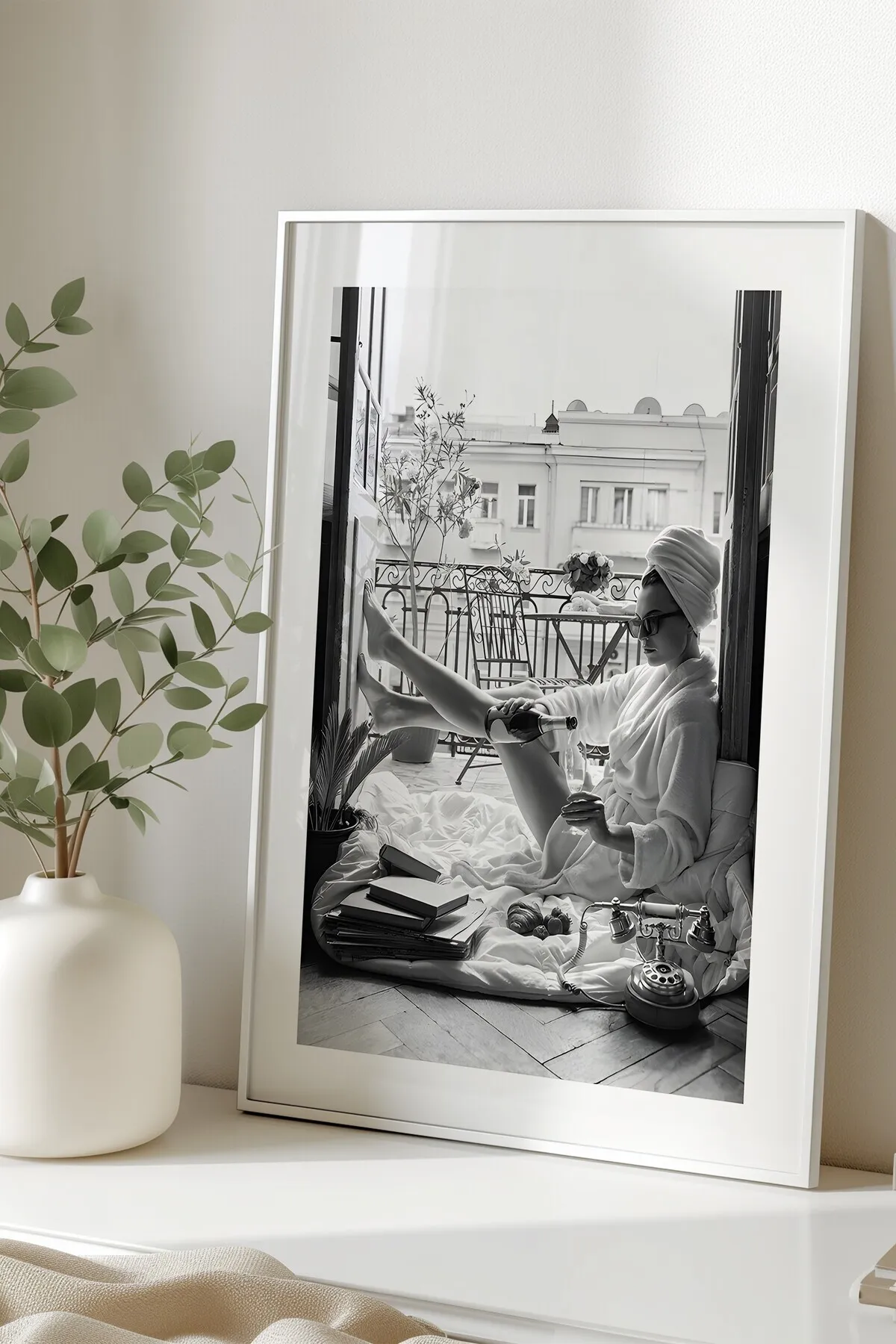 Paris Manzarası Lüx Moda Posteri