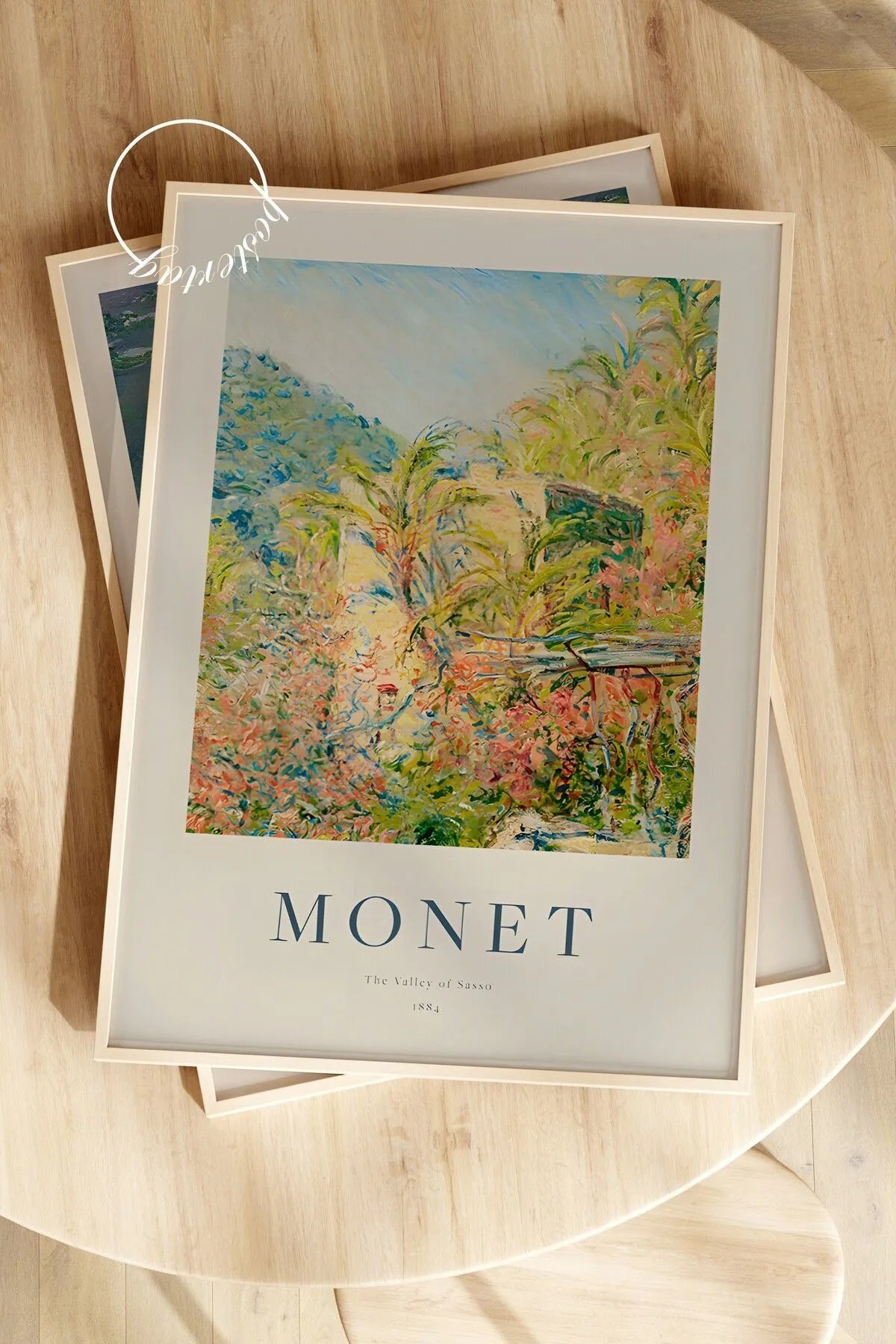The Valley of Sasso [Claude Monet] - Şık Yağlı Boya Tablo