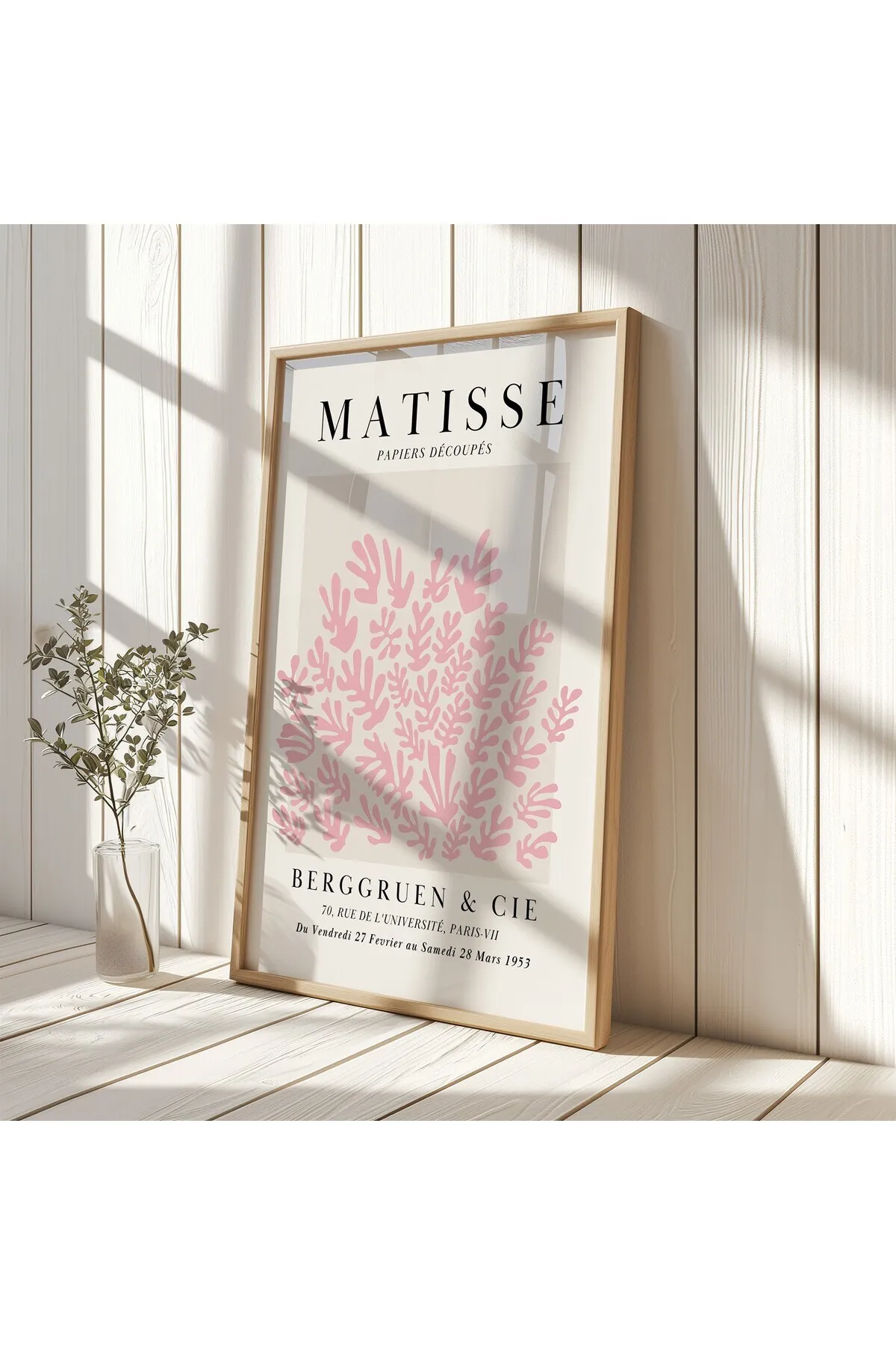 Matisse Allık Pembesi 3'lü Poster Seti