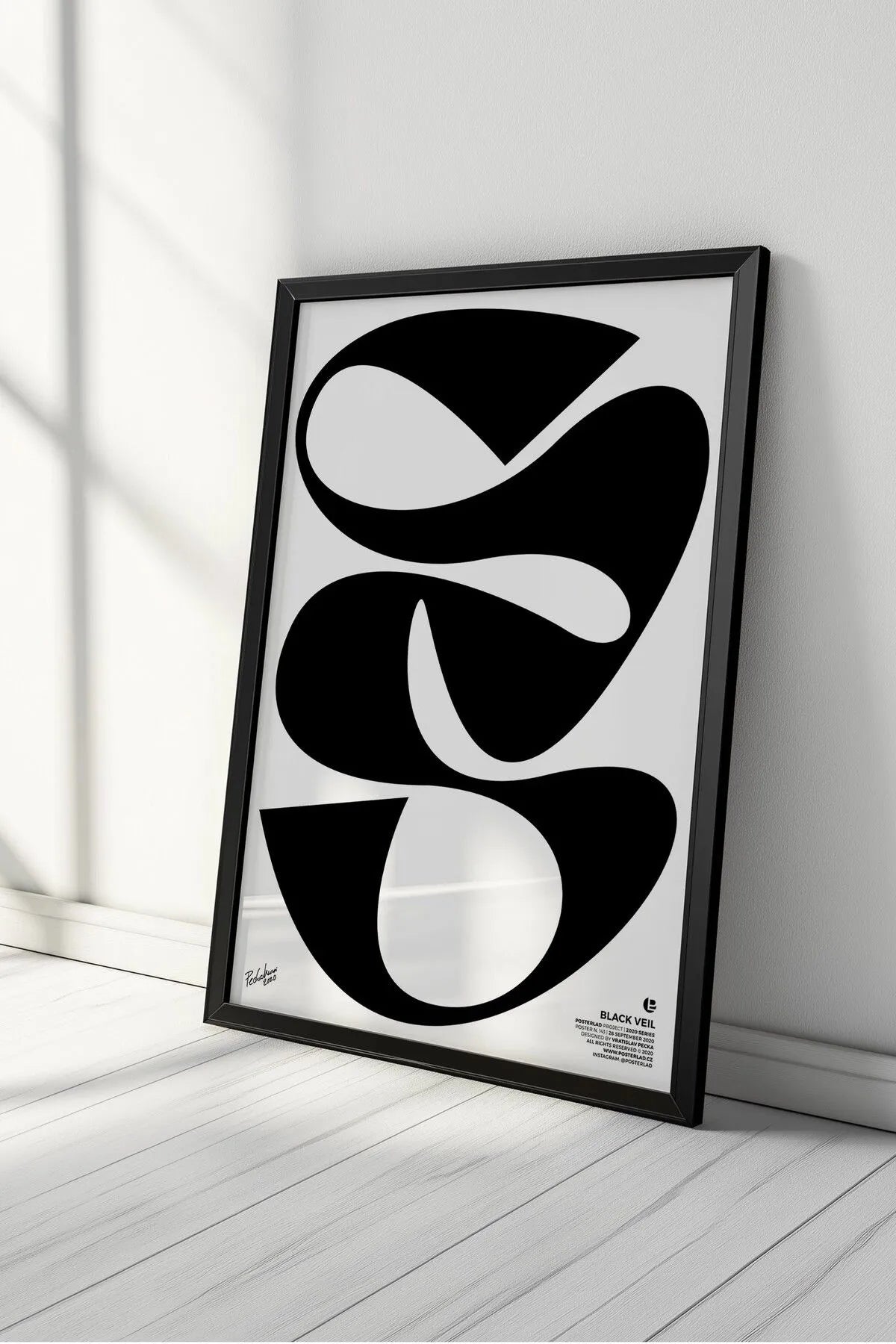 Estetik Sarmal Minimalist Estetik İlllüstrasyon Posteri