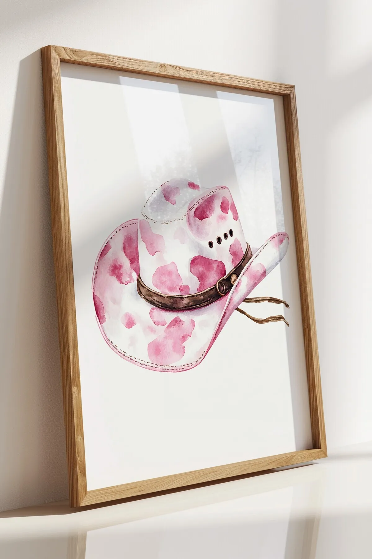 Pembe Kovboy 3'lü Poster Seti