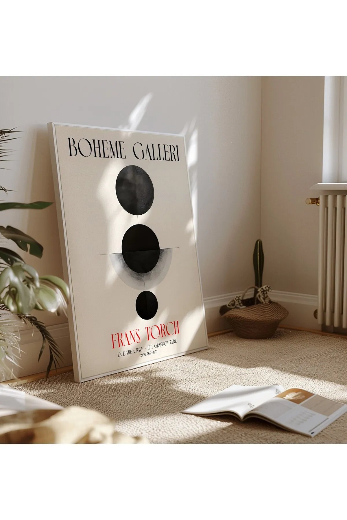 [Bohheme Galleri] Maksimalist & Bohem Tarzda Estetik Tablo