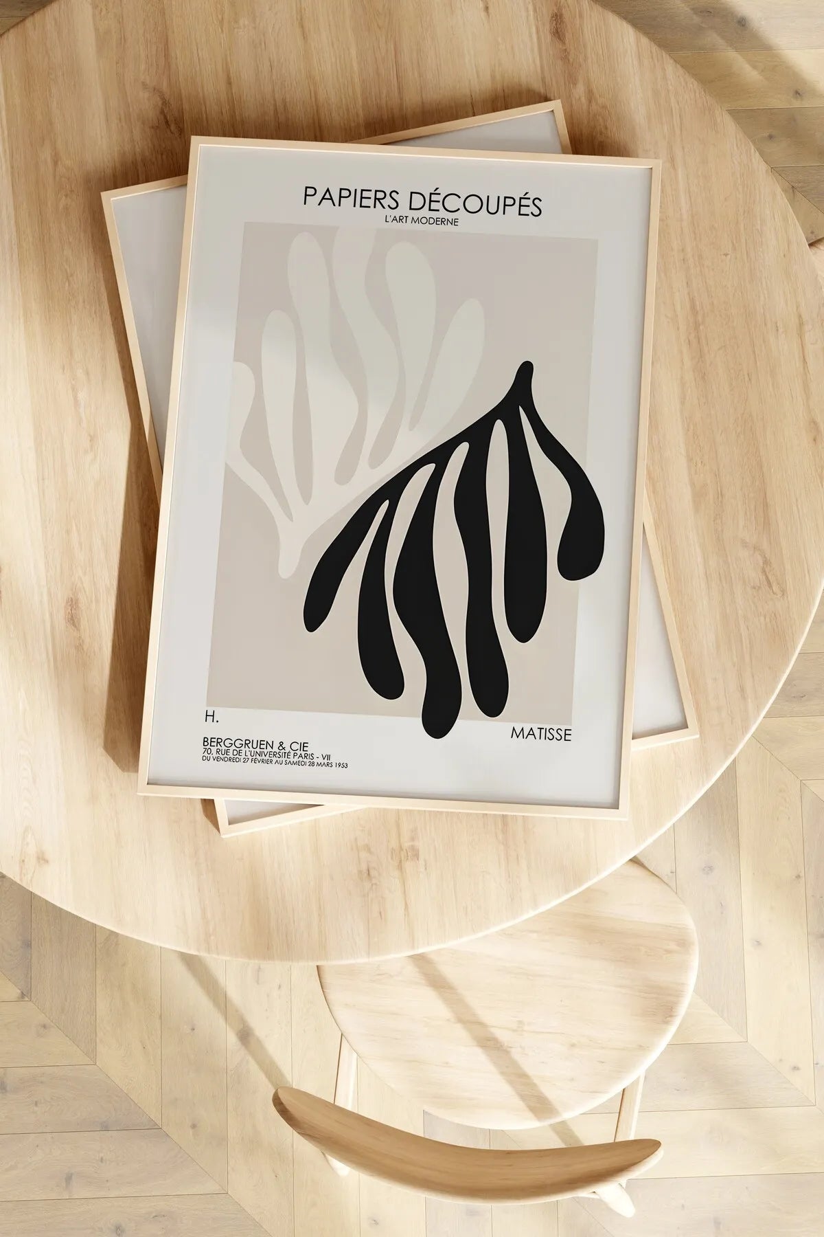 PAPIERS DECOUPES [Henri Matisse] -  Modern Estetik 3'lü Poster Seti