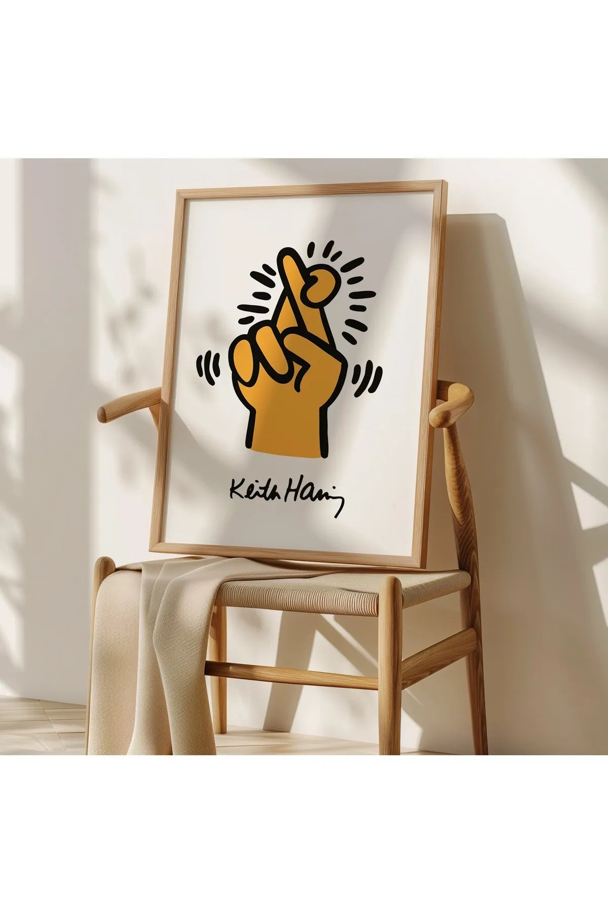 Keith Haring Maksimalist Tarzda 3'lü Şık Poster Seti
