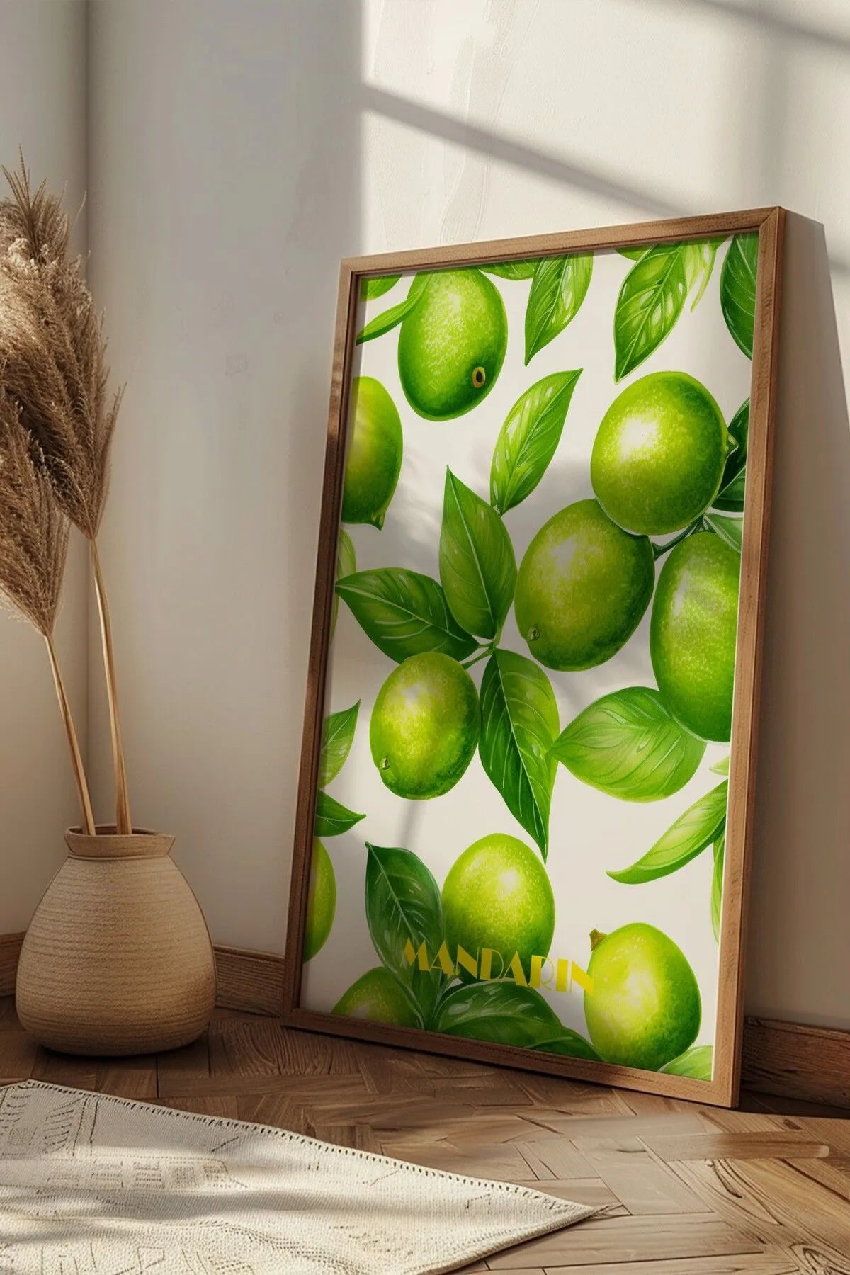 Lemon & Mandarin - Modern Meyve Posteri