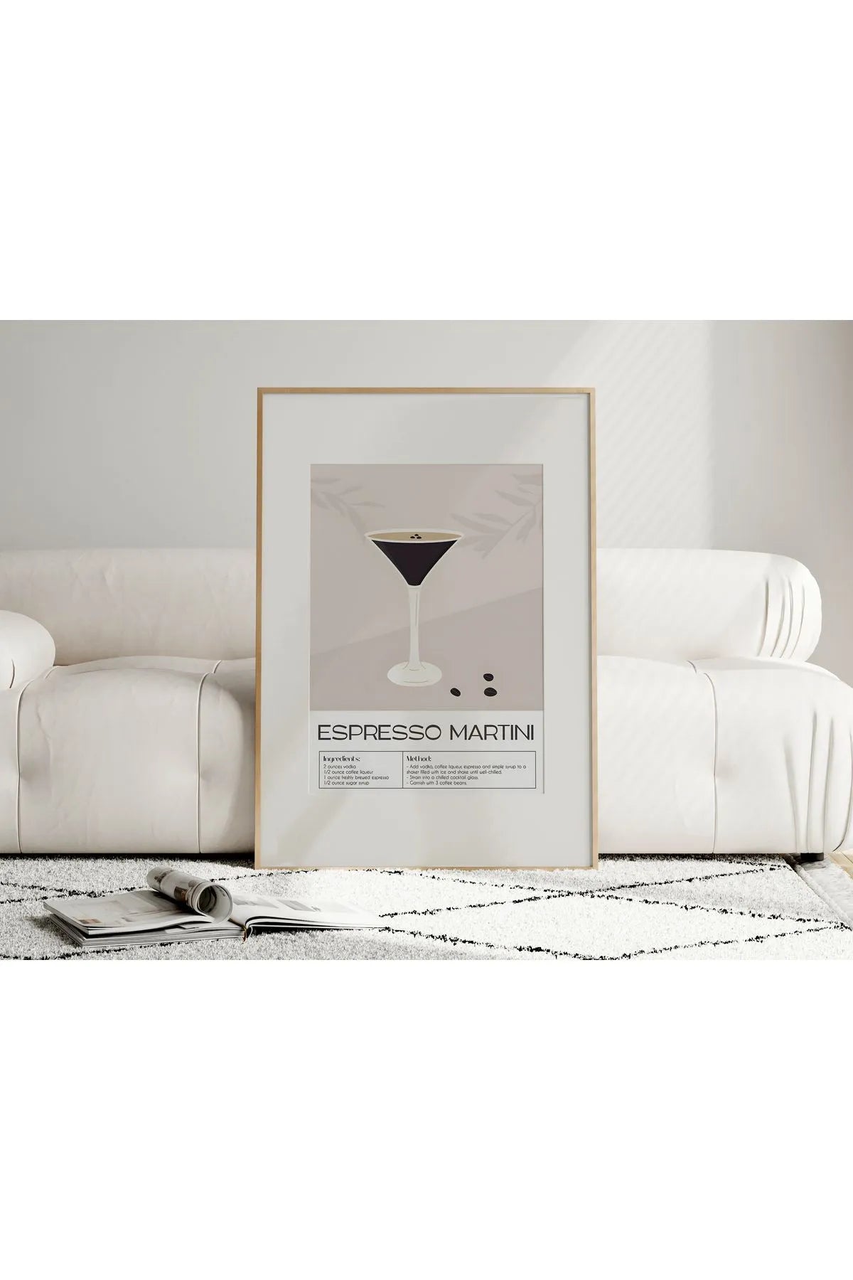 Espresso Martini - Modern Kokteyl Tablo