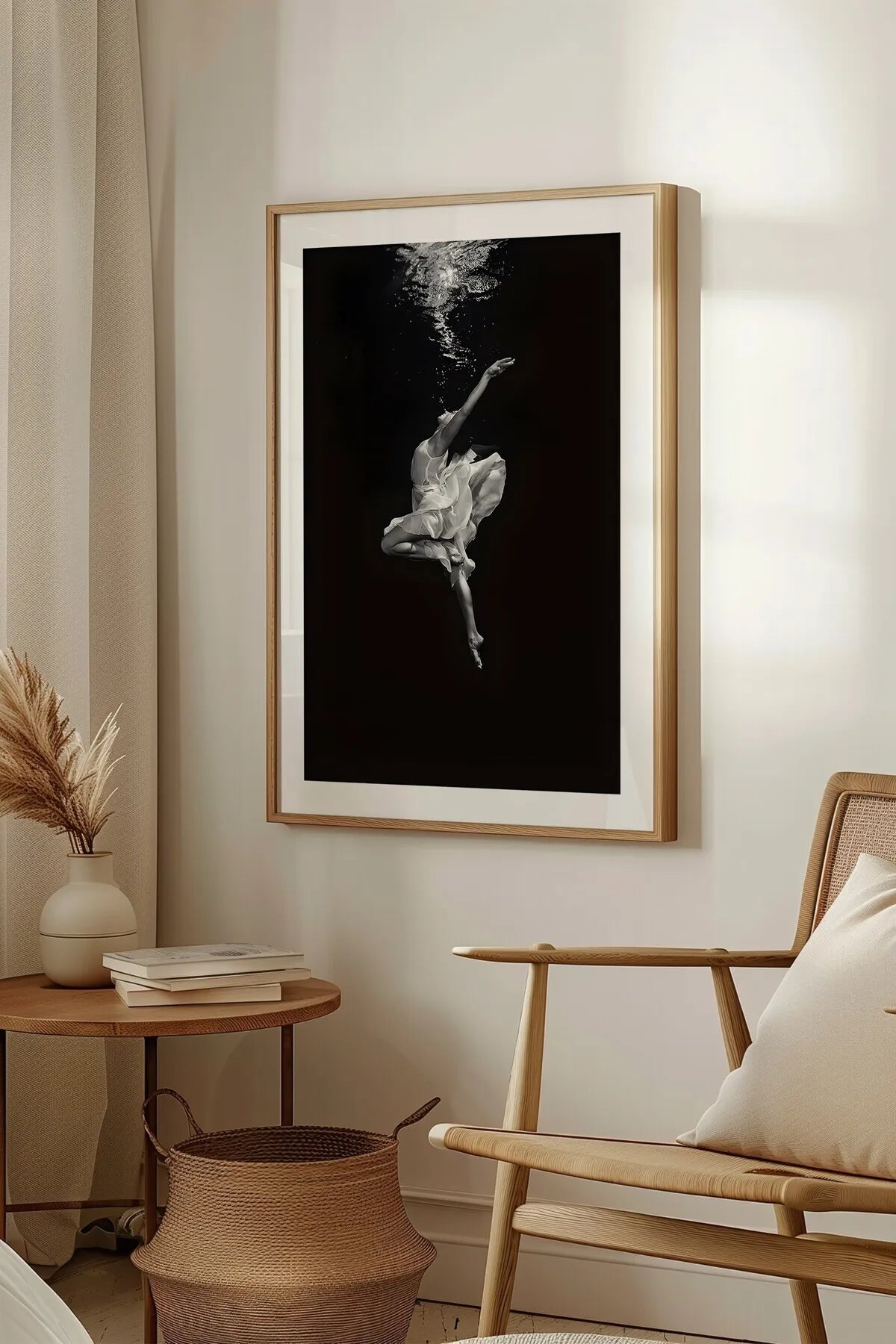 Melek Balerin Lüx Moda Posteri