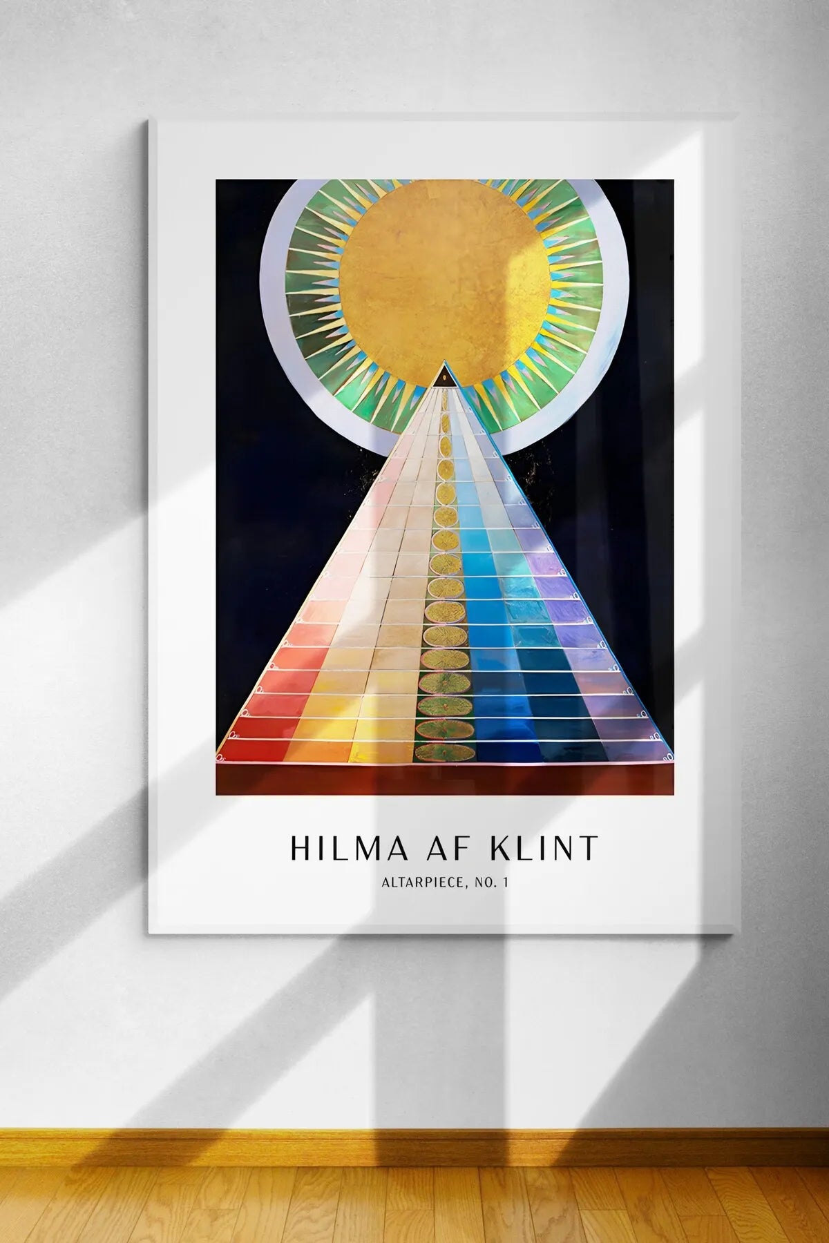 Altarpiece No.1 [Hilma Af Klint] - Modern Soyut Tablo