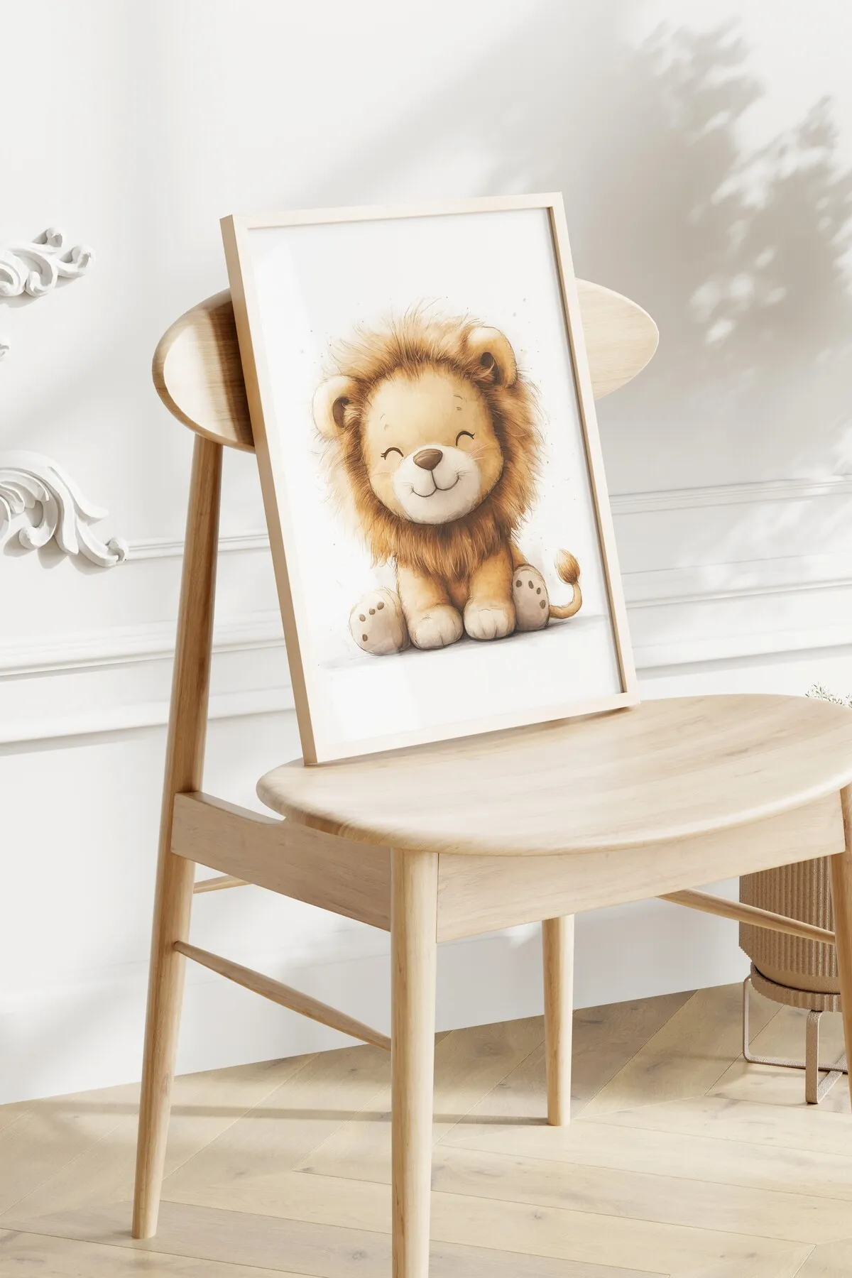 Tatlı Safari Temalı Hayvanlar 3'lü Poster Seti