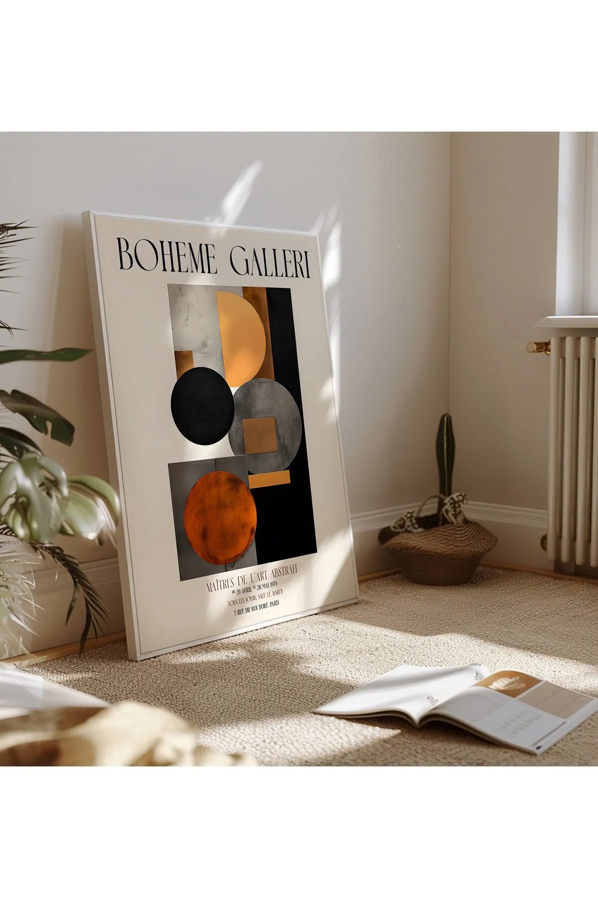 [Bohheme Galleri] Maksimalist & Bohem Tarzda Estetik Tablo