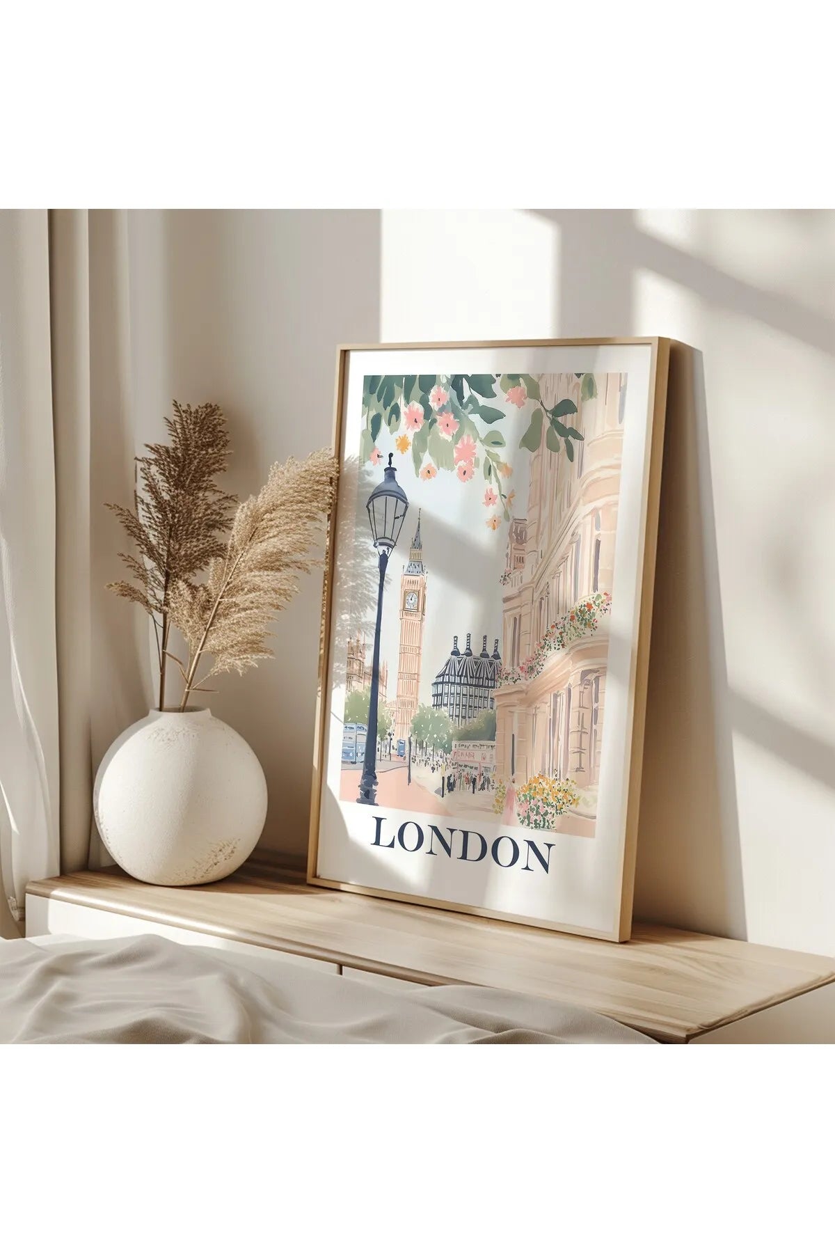 London - Bohem Tarzda Estetik Şehir Tablosu